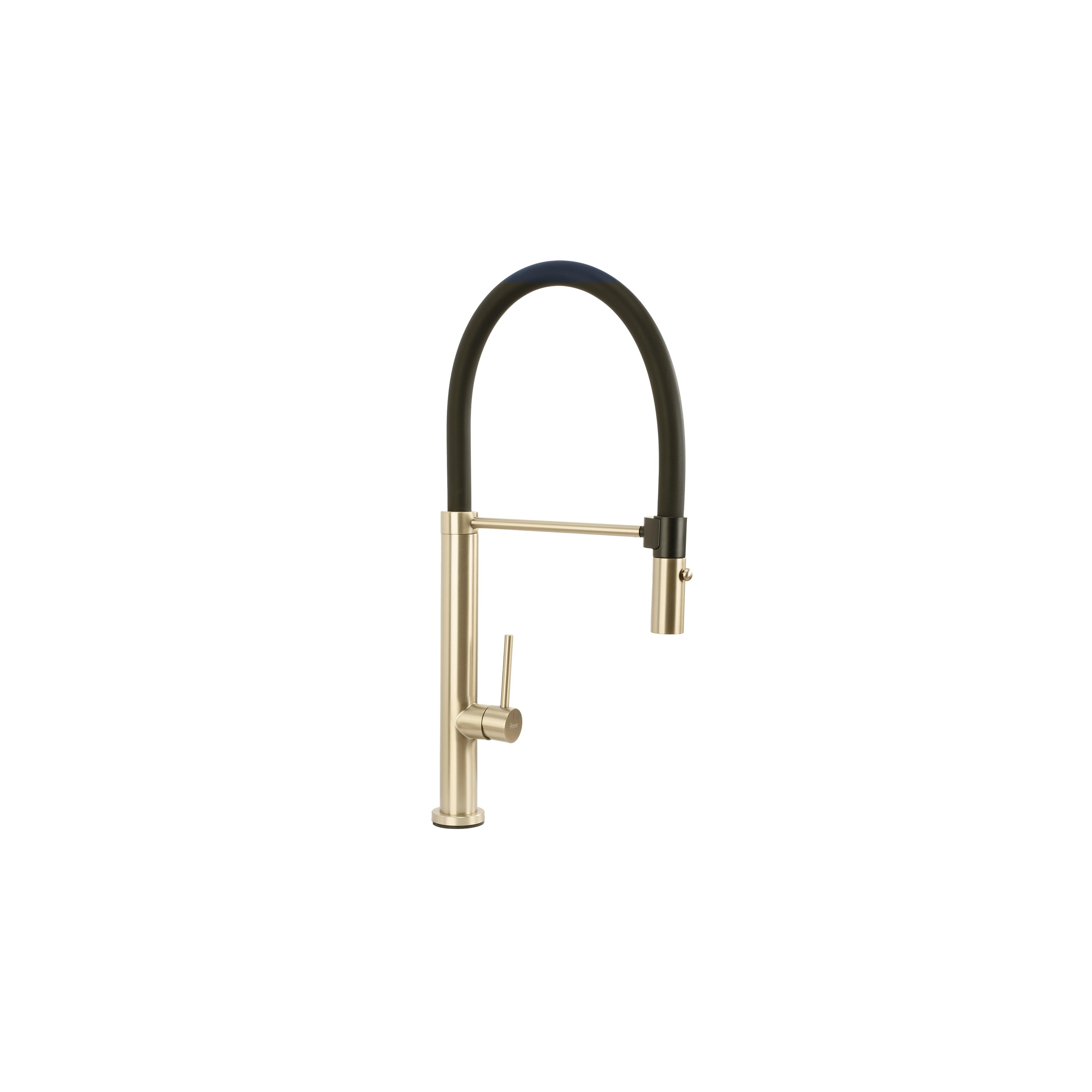 Torneira de cozinha Rea Viera Gold Brush