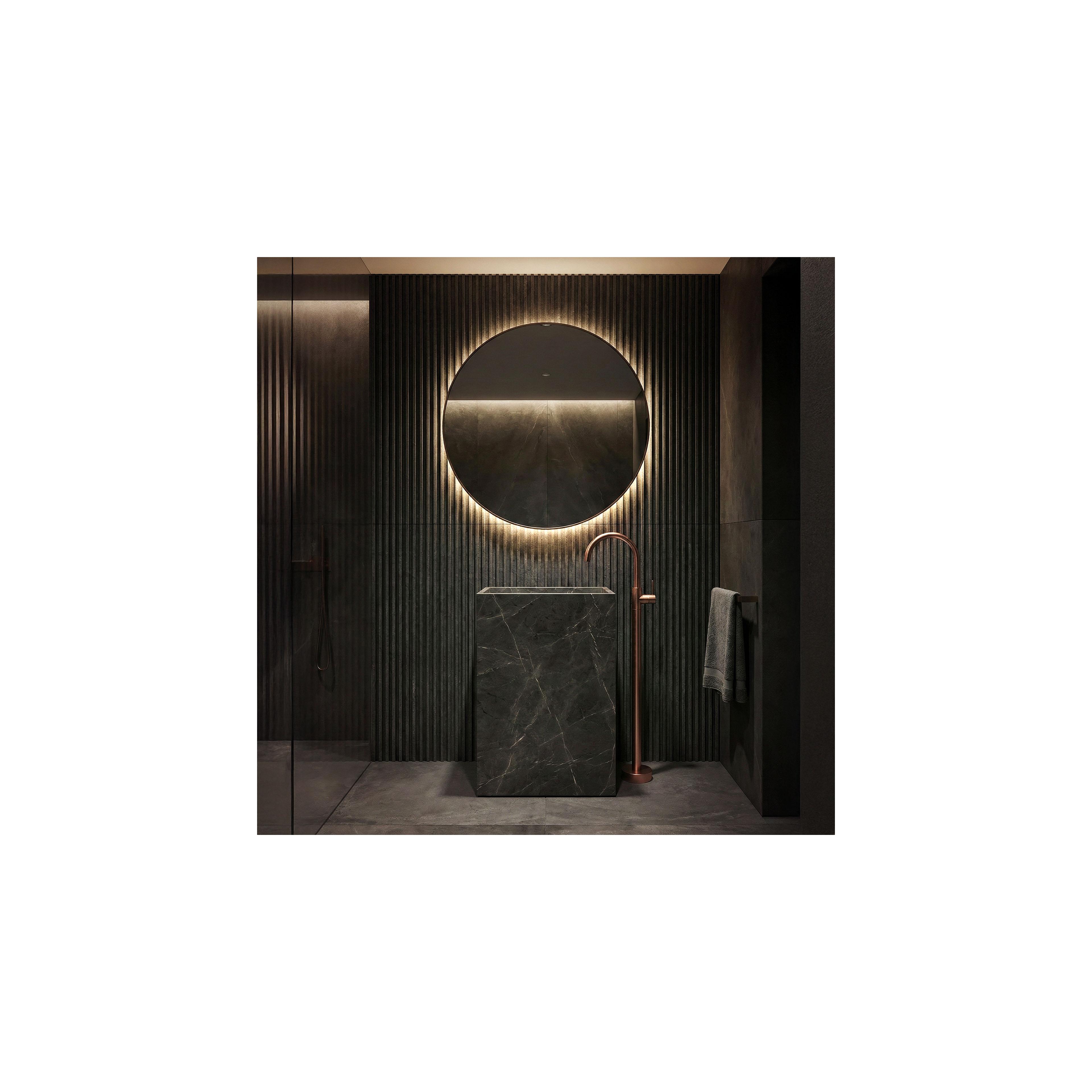 Robinet de lavabo Rea Lungo Brush Copper