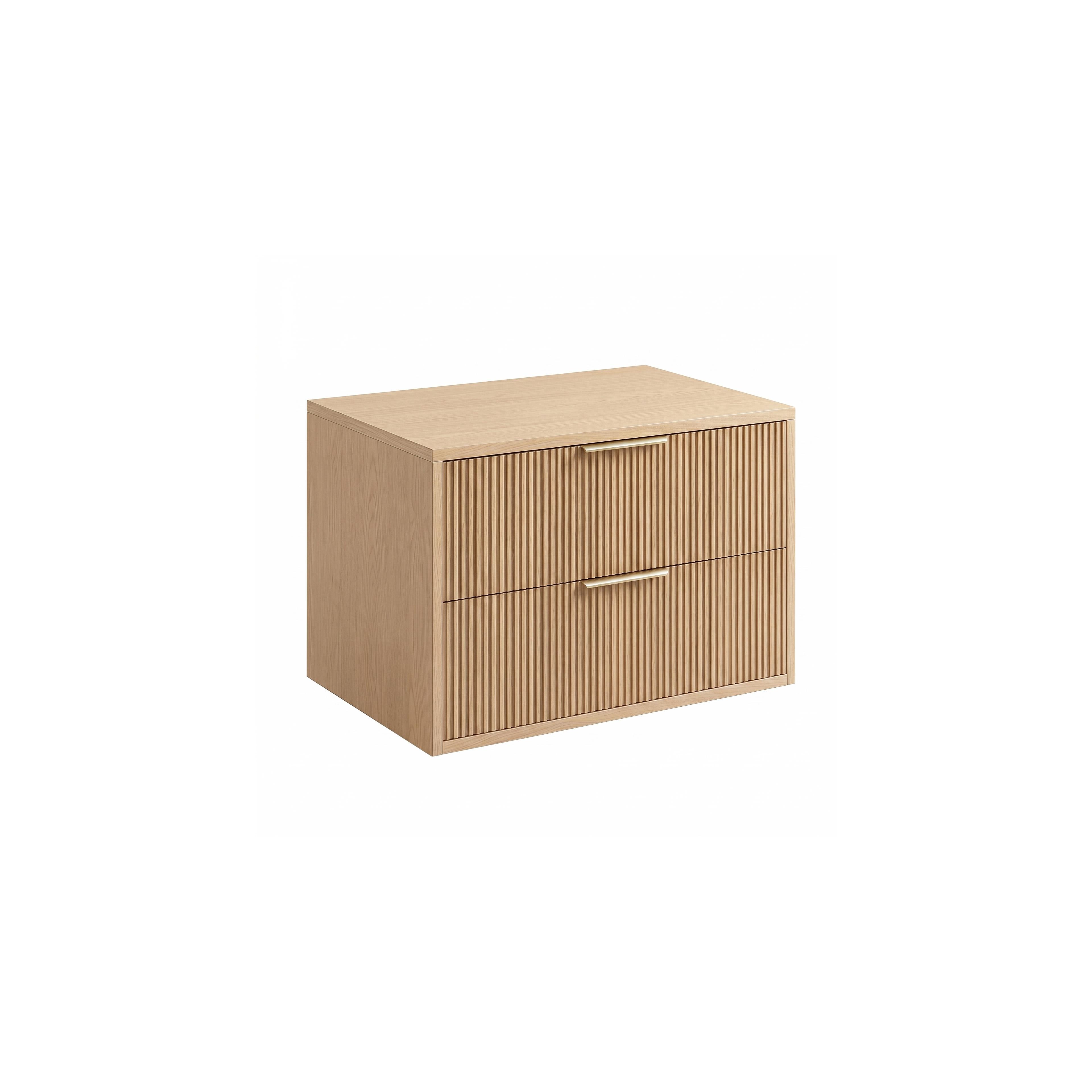 Bathroom vanity cabinet Rea Mono 60cm Beige