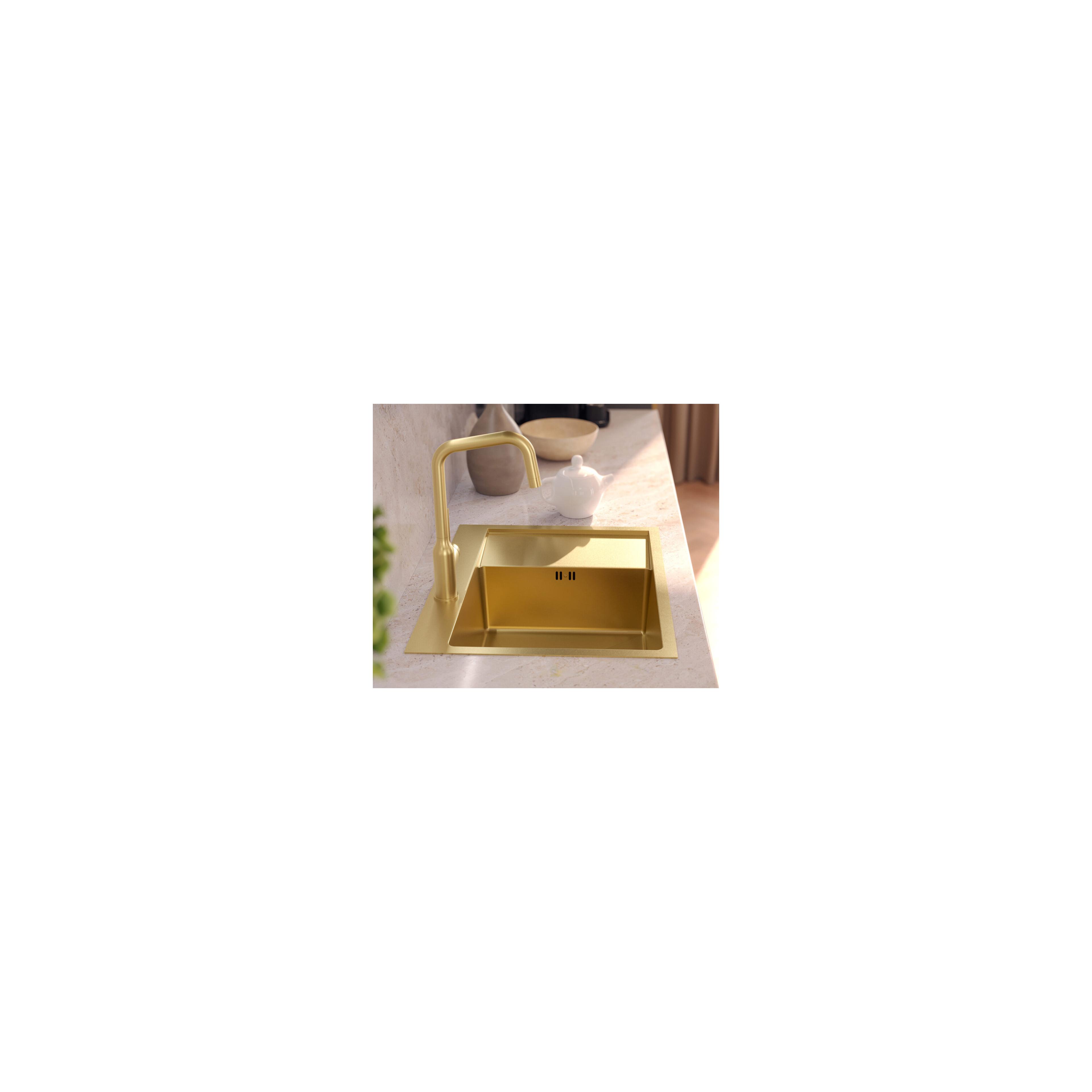 Fregadero de acero RUSSEL 116 Gold
