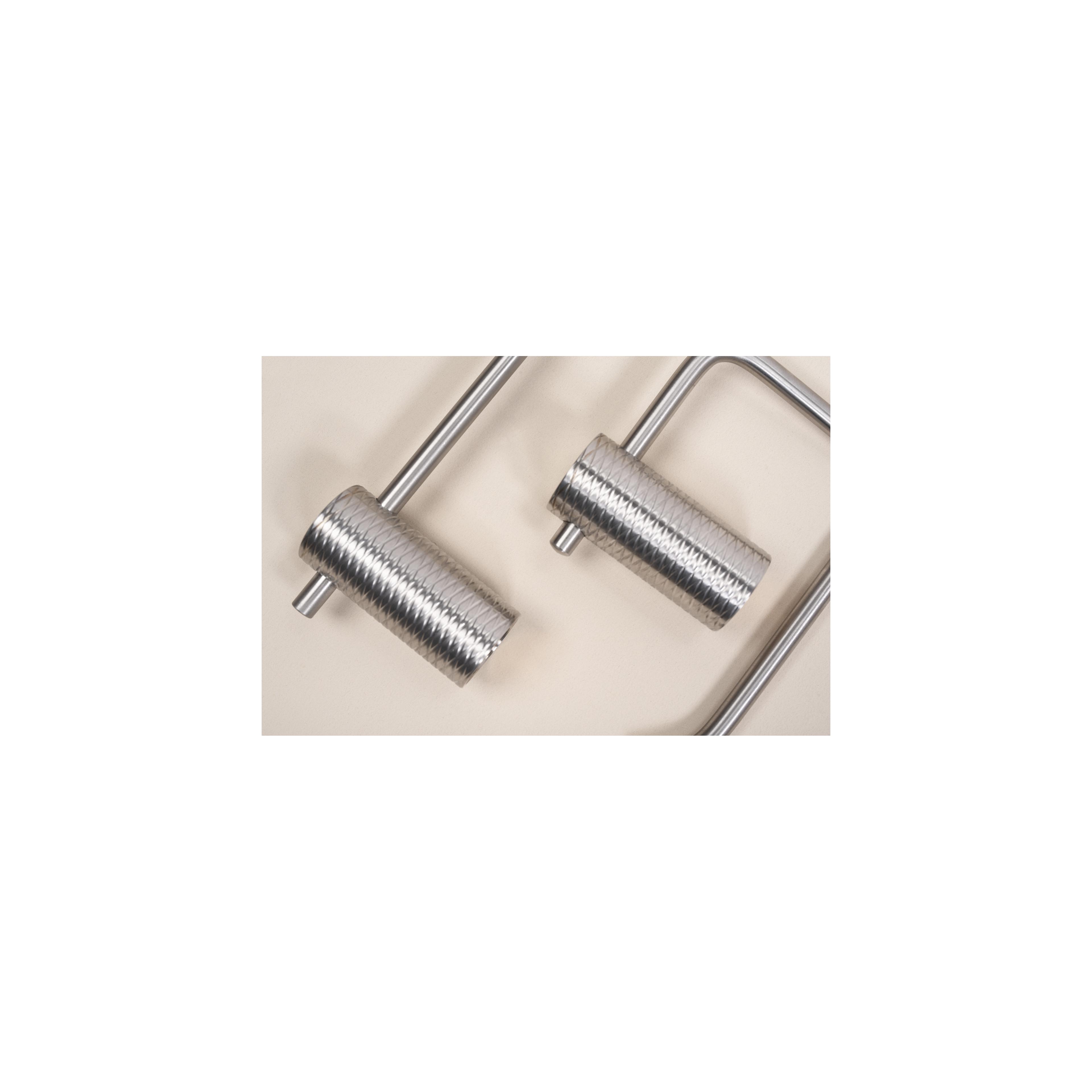 Cabide de banheiro com braço único 9711A Prism Brush Nickle