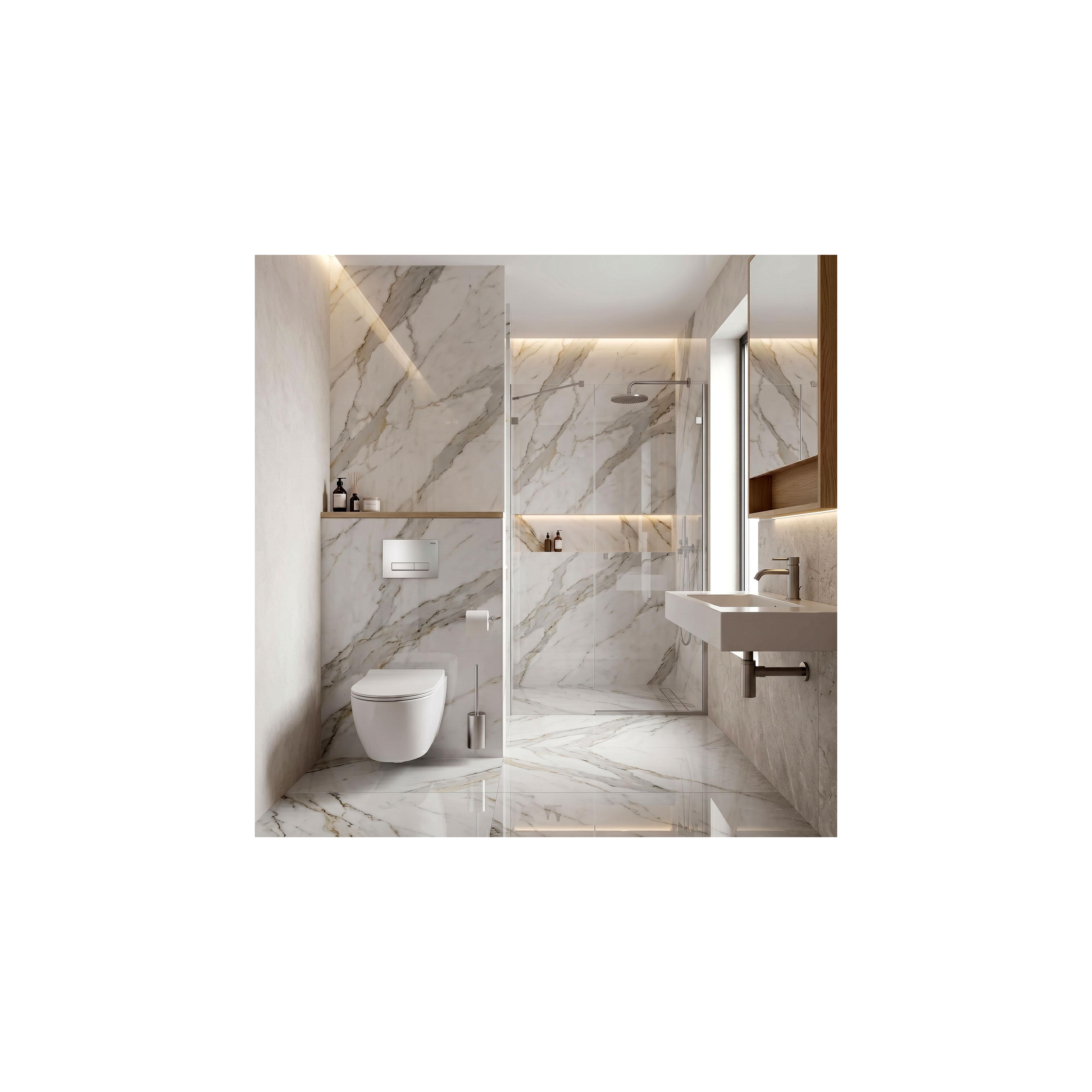 Varjatud WC riiul K011A-Q REA HD Satin