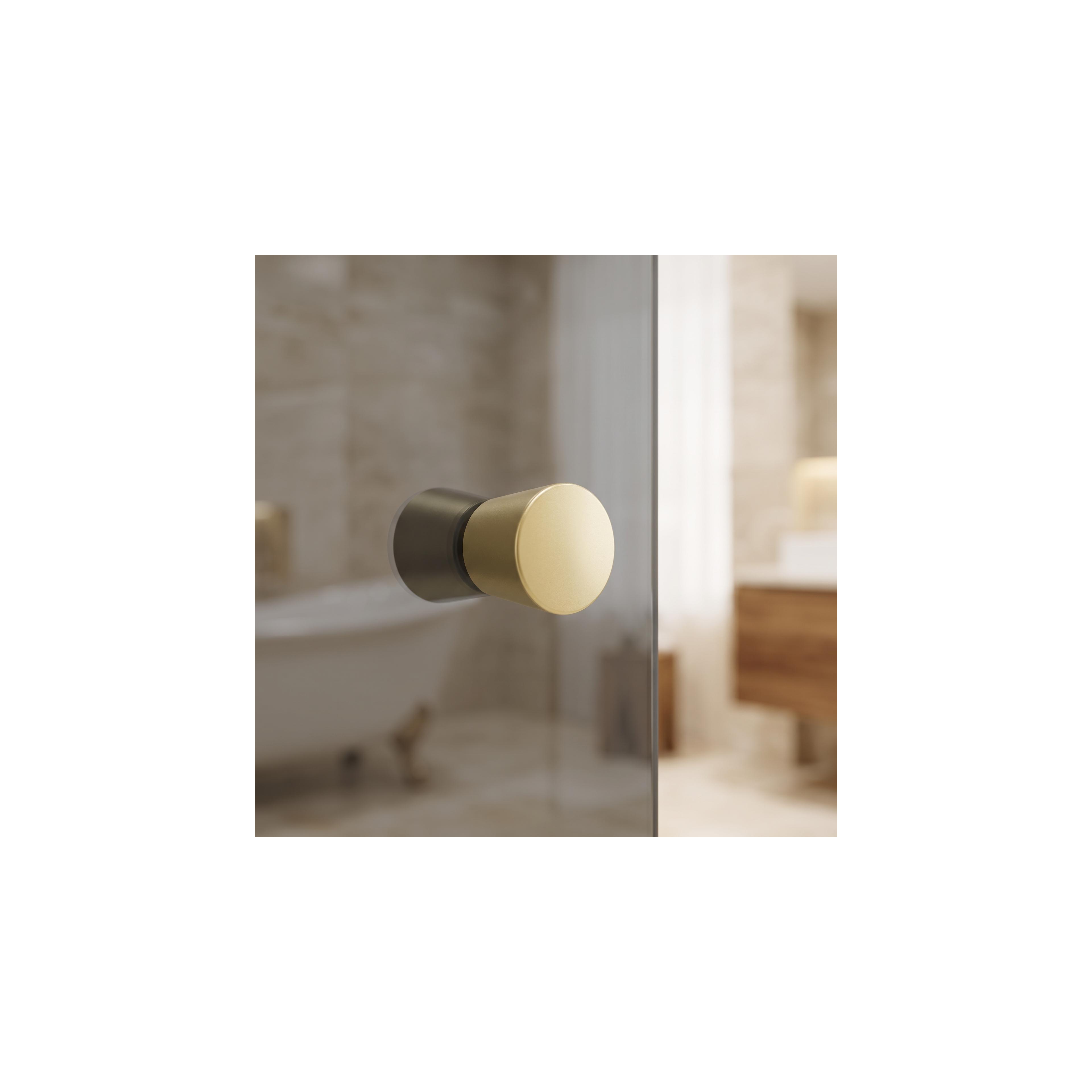 Дръжка за врата на душ кабина Rea 03 Brushed Gold