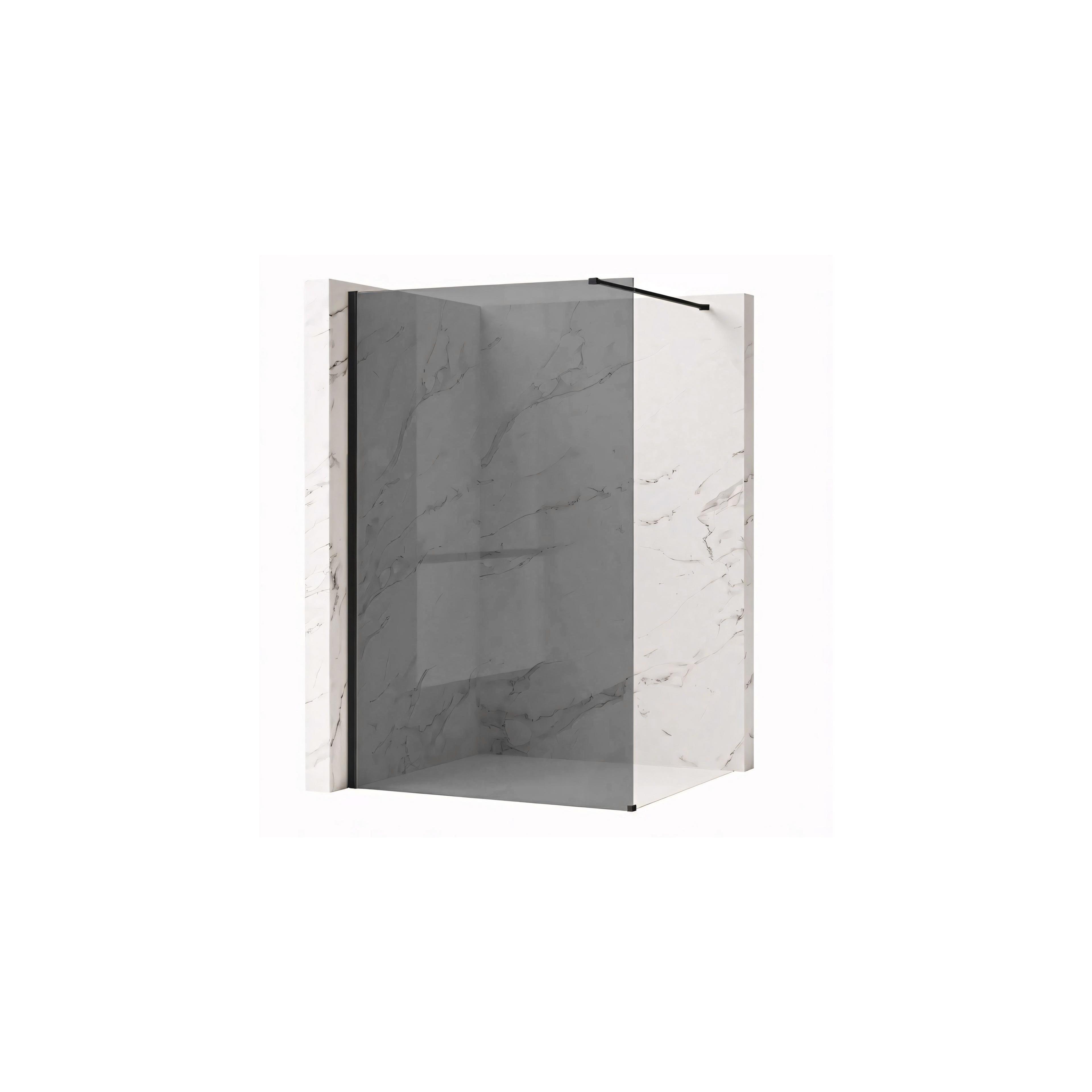 Paroi de douche Rea Flexi Grey / Black 110