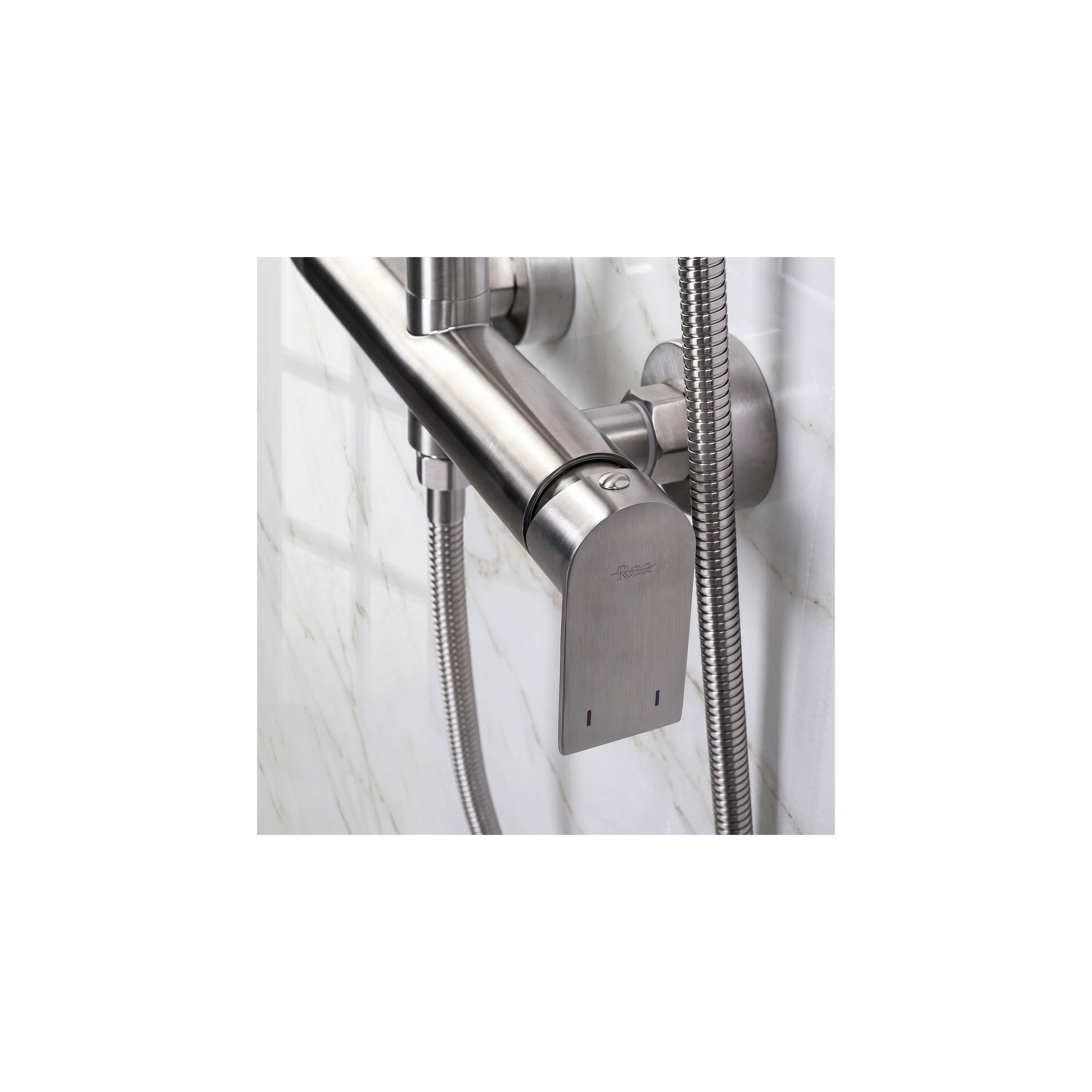 Shower set Rea Hunter Brush Nickel