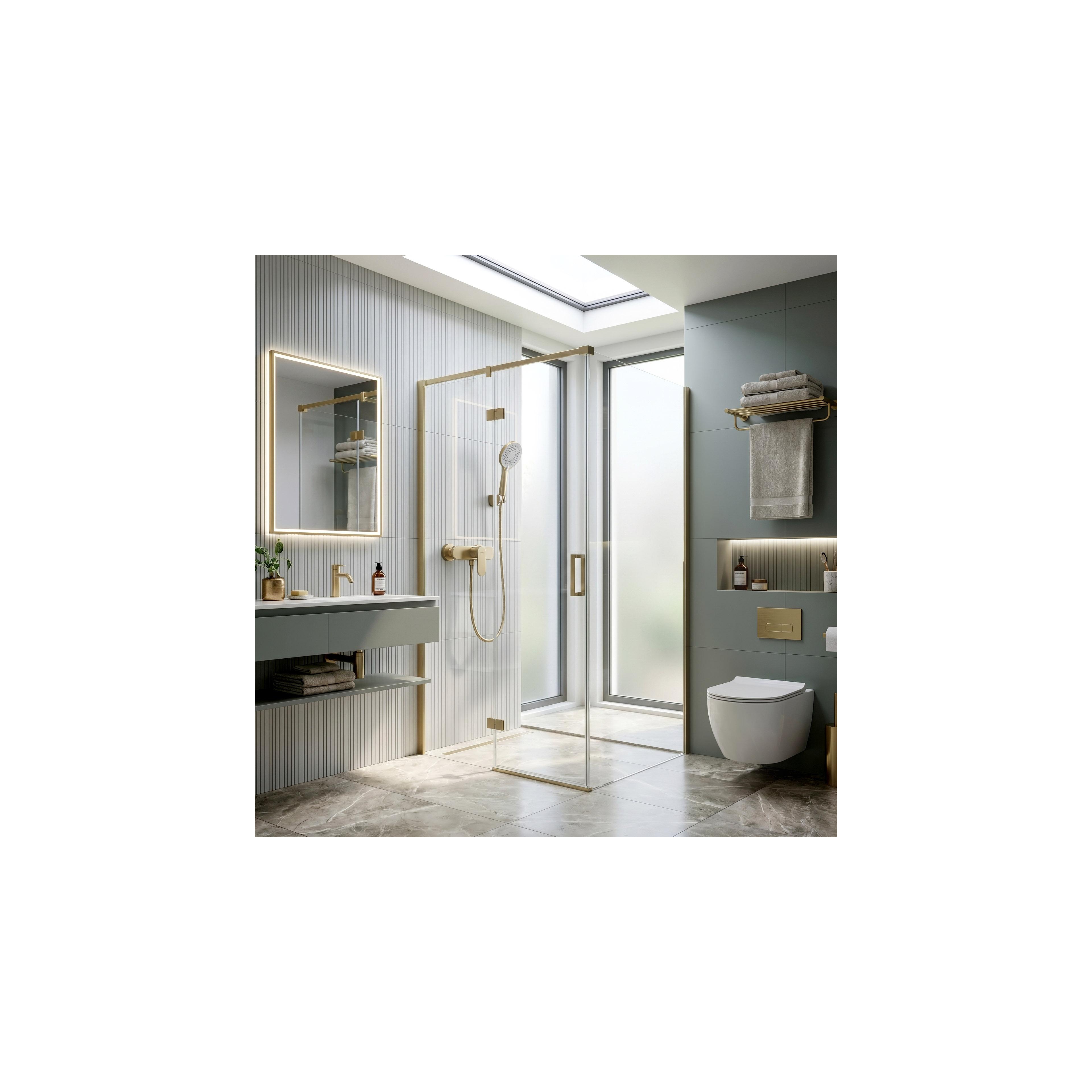 Shower faucet REA DROP Brush Gold