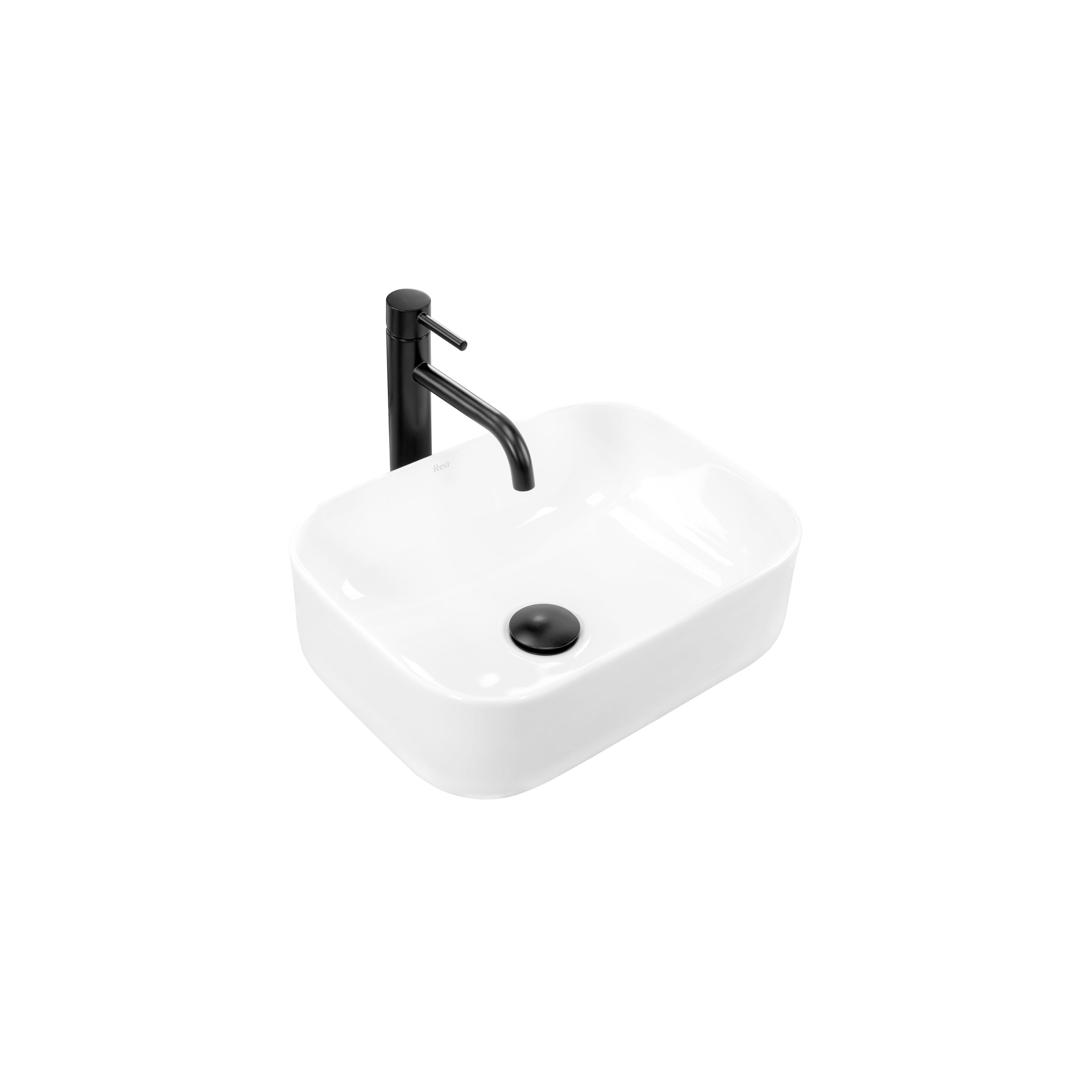 Lavoar pe blat Rea Demi Mini White