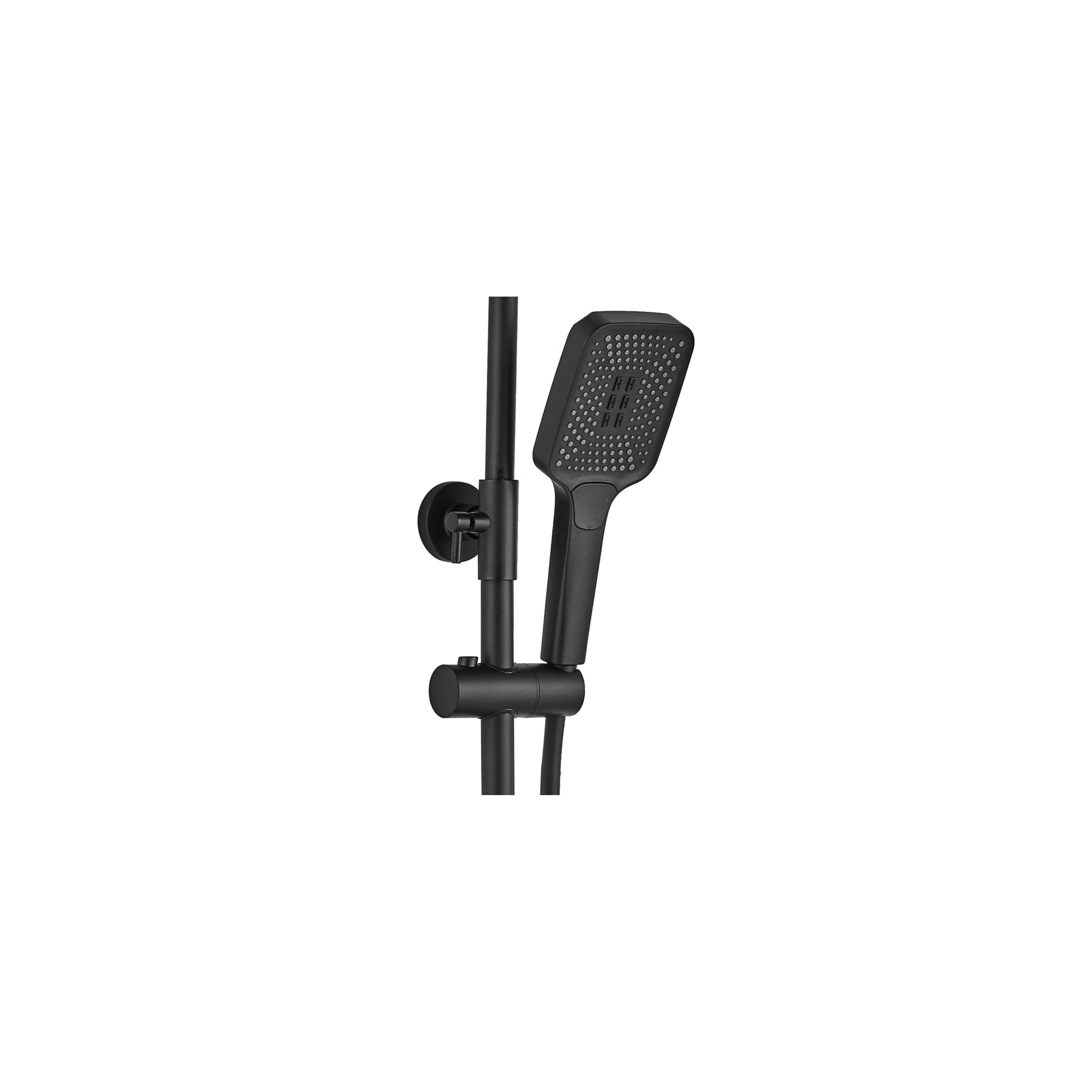 Shower set REA HELIX Black