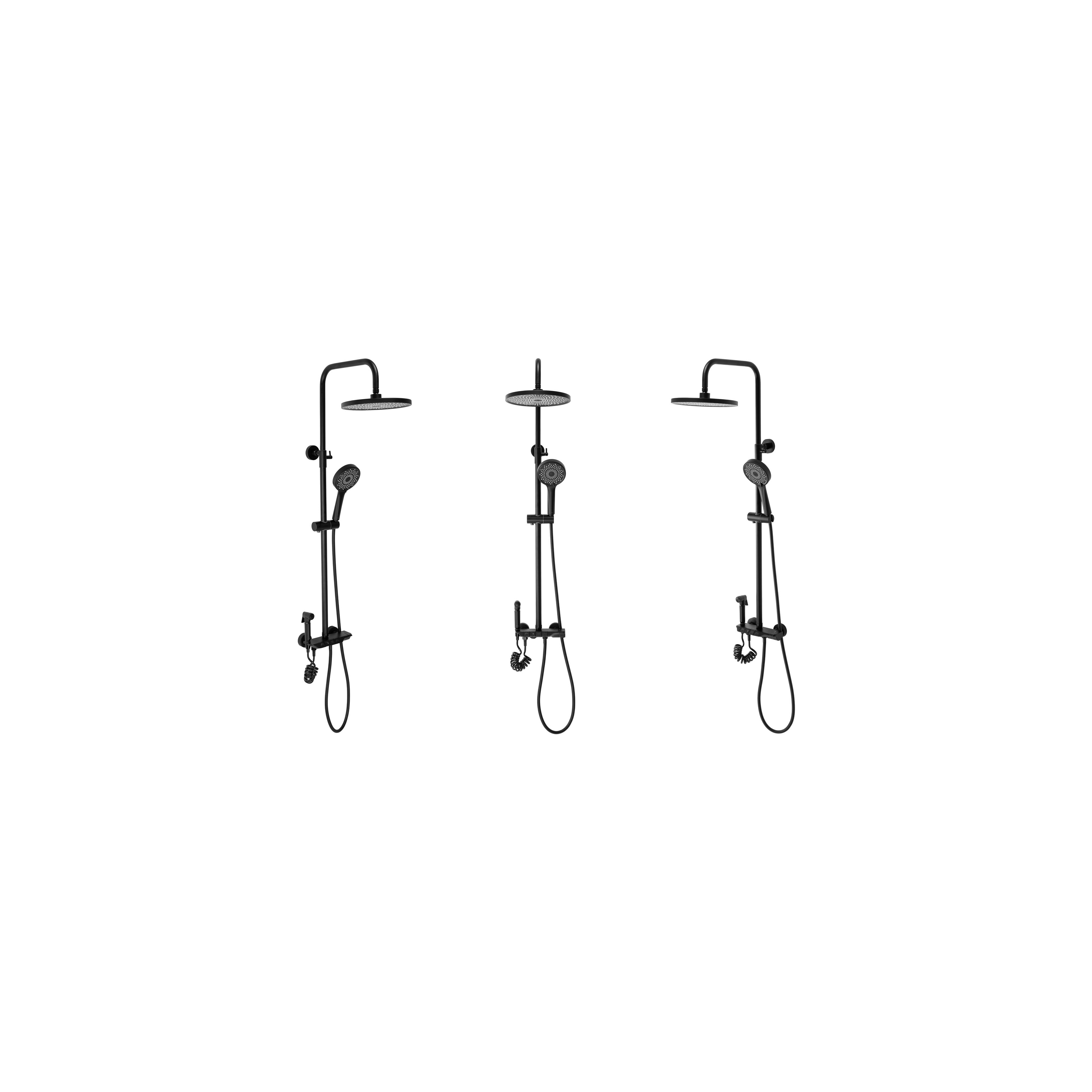 Kit de douche REA Max Black