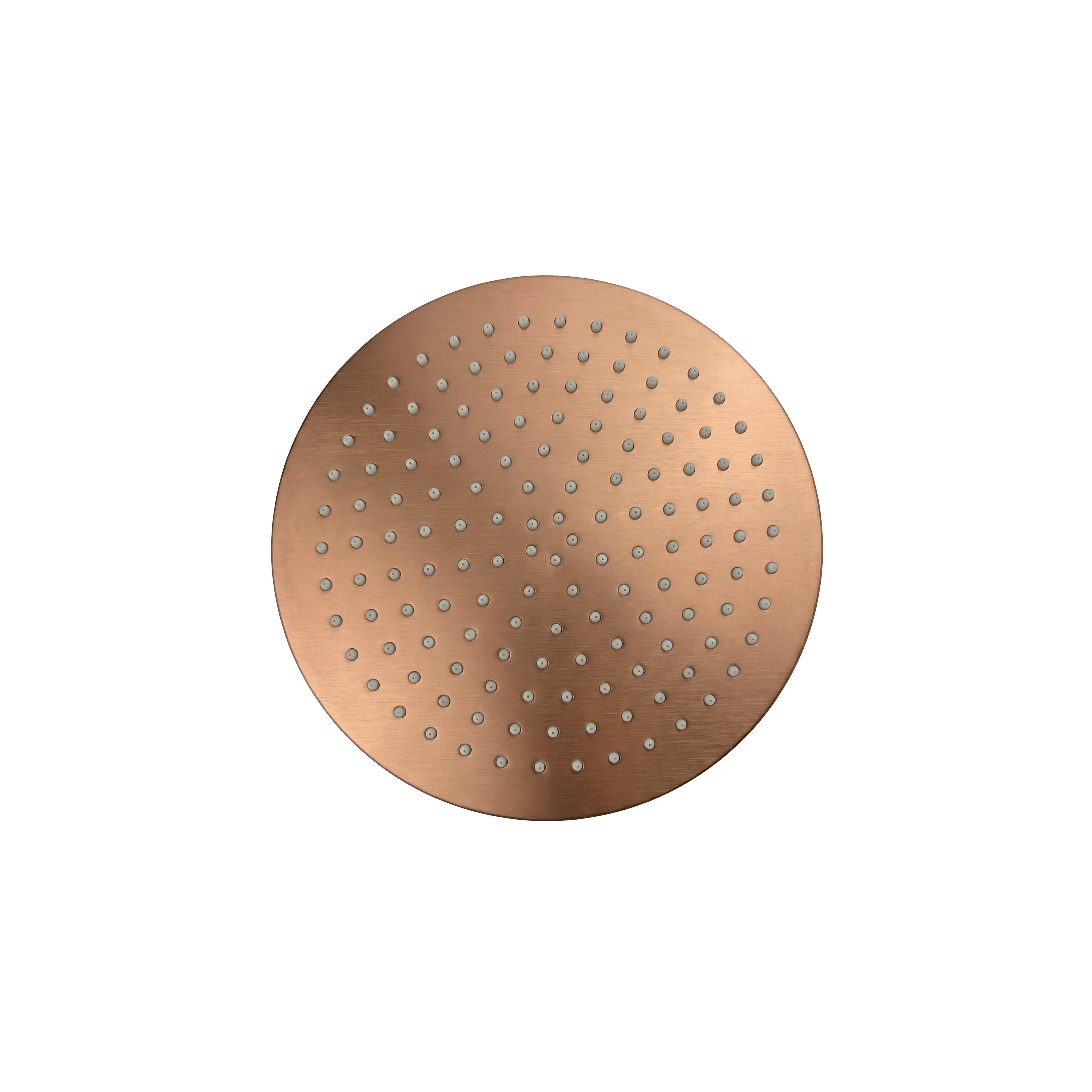 Runde Regendusche REA JS-P014BRG 30cm Brush Copper