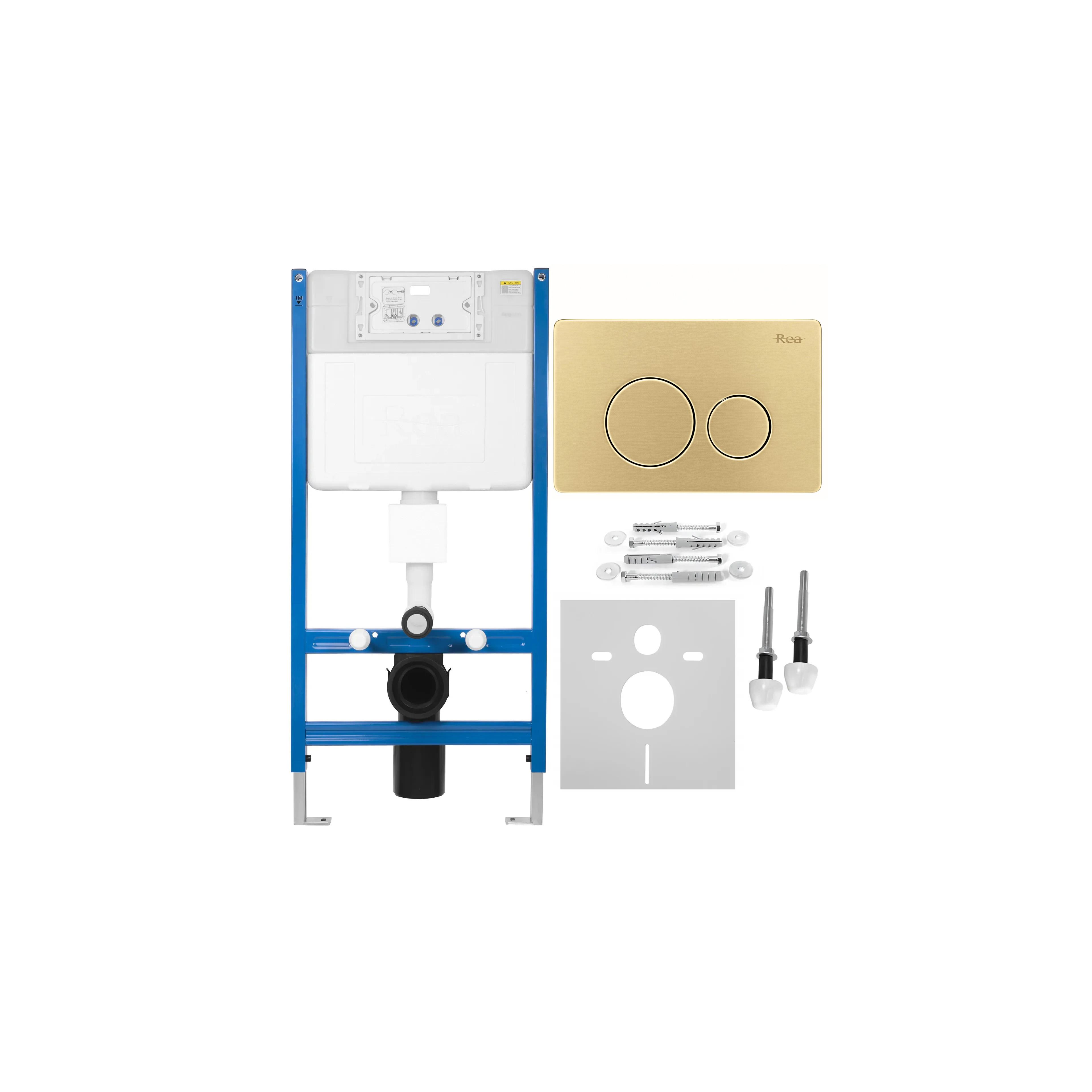 Concealed cistern frame K011A-Q Rea I Brush Gold