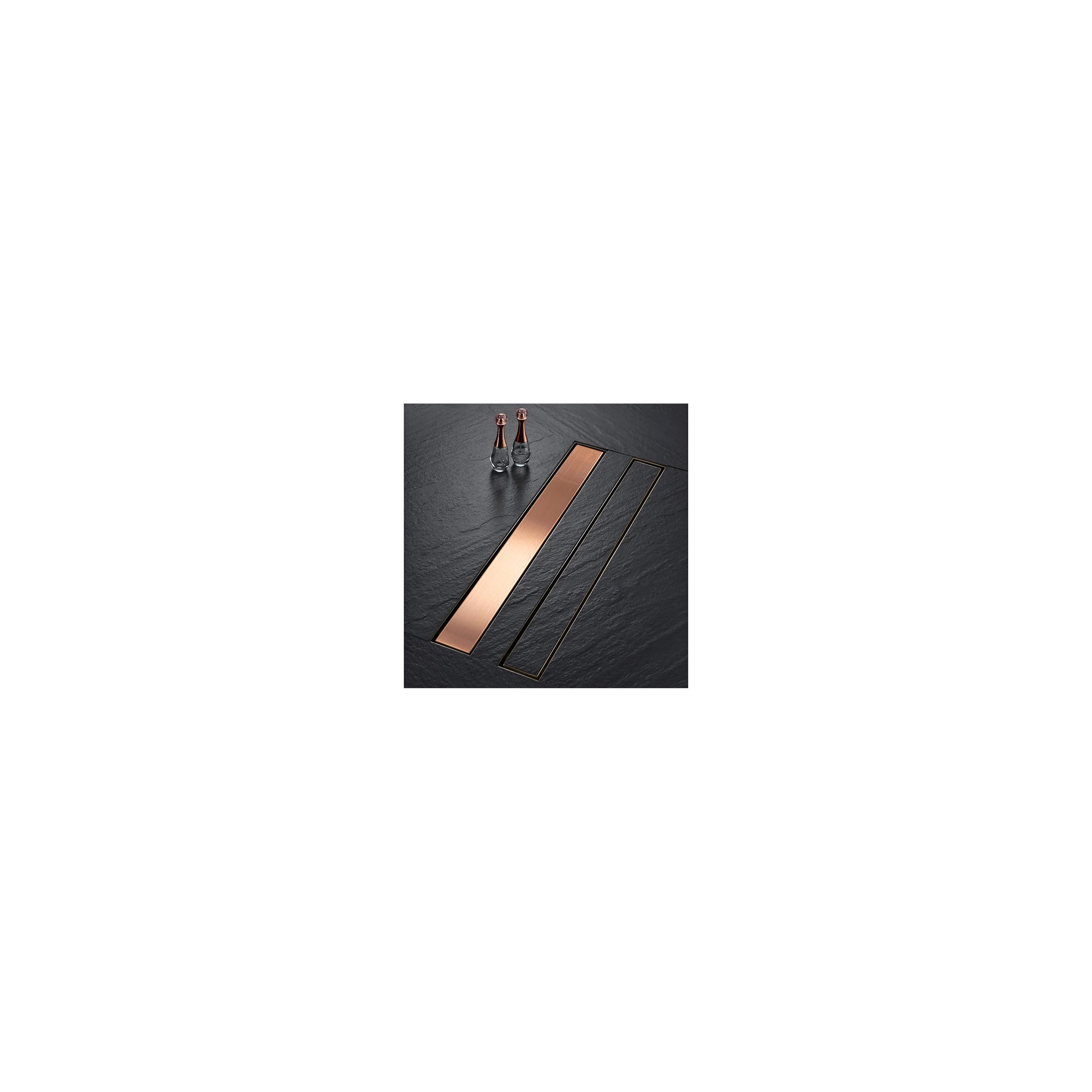 Odtokový žlab REA Neox pro Brushed Copper 90