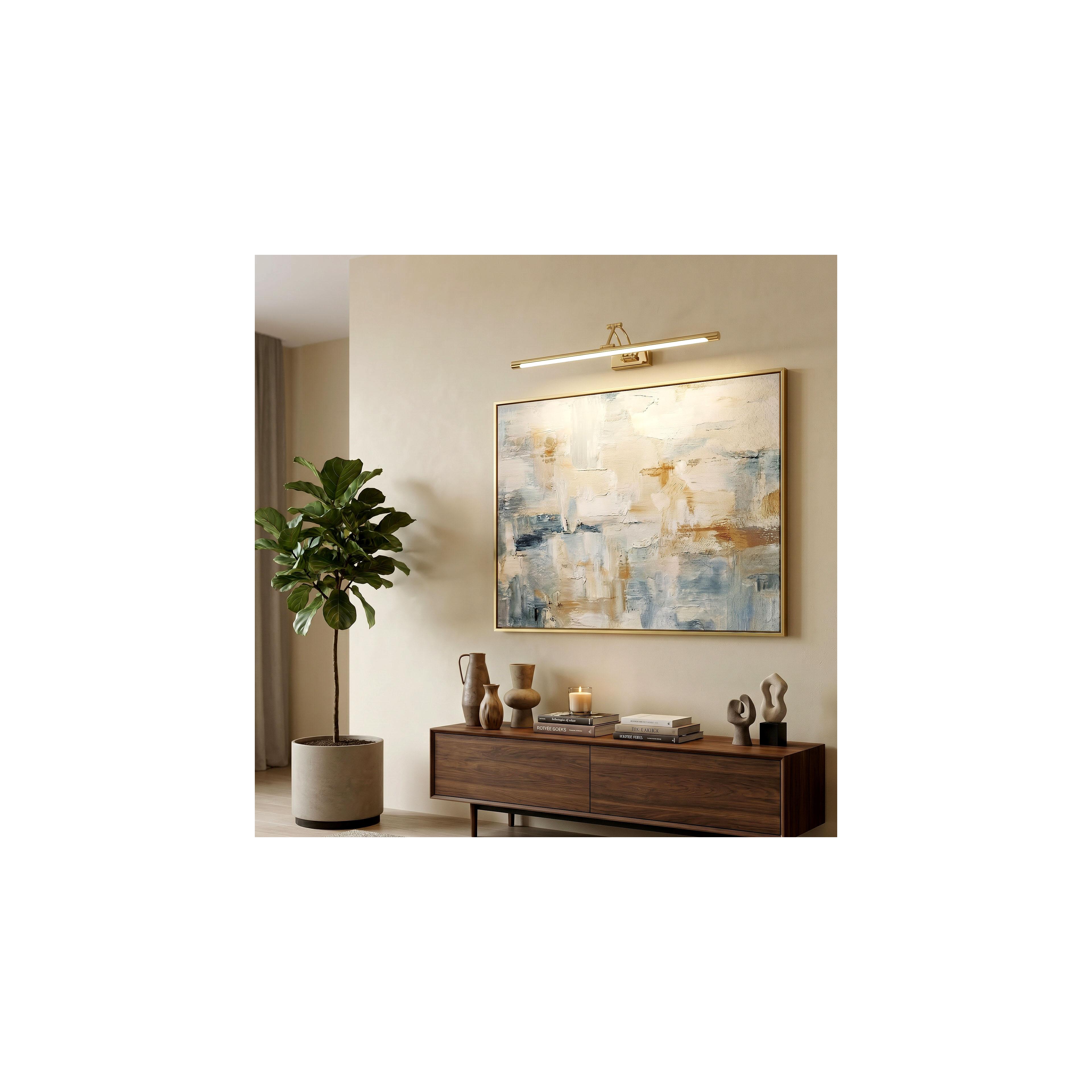 Bad LED-Wandleuchte SWE020-1W 60cm Gold