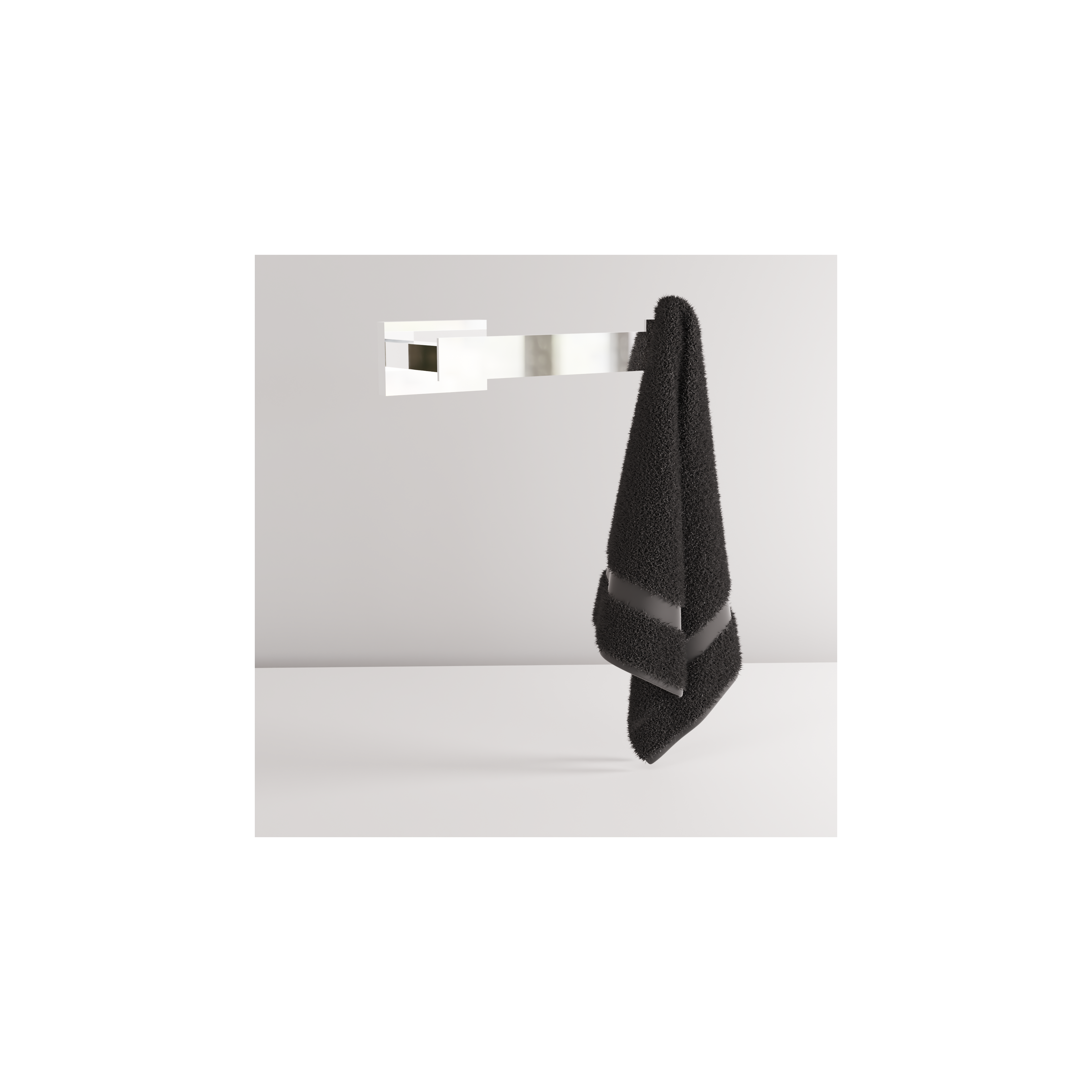 Porte-serviette 209 OSTE Chrome
