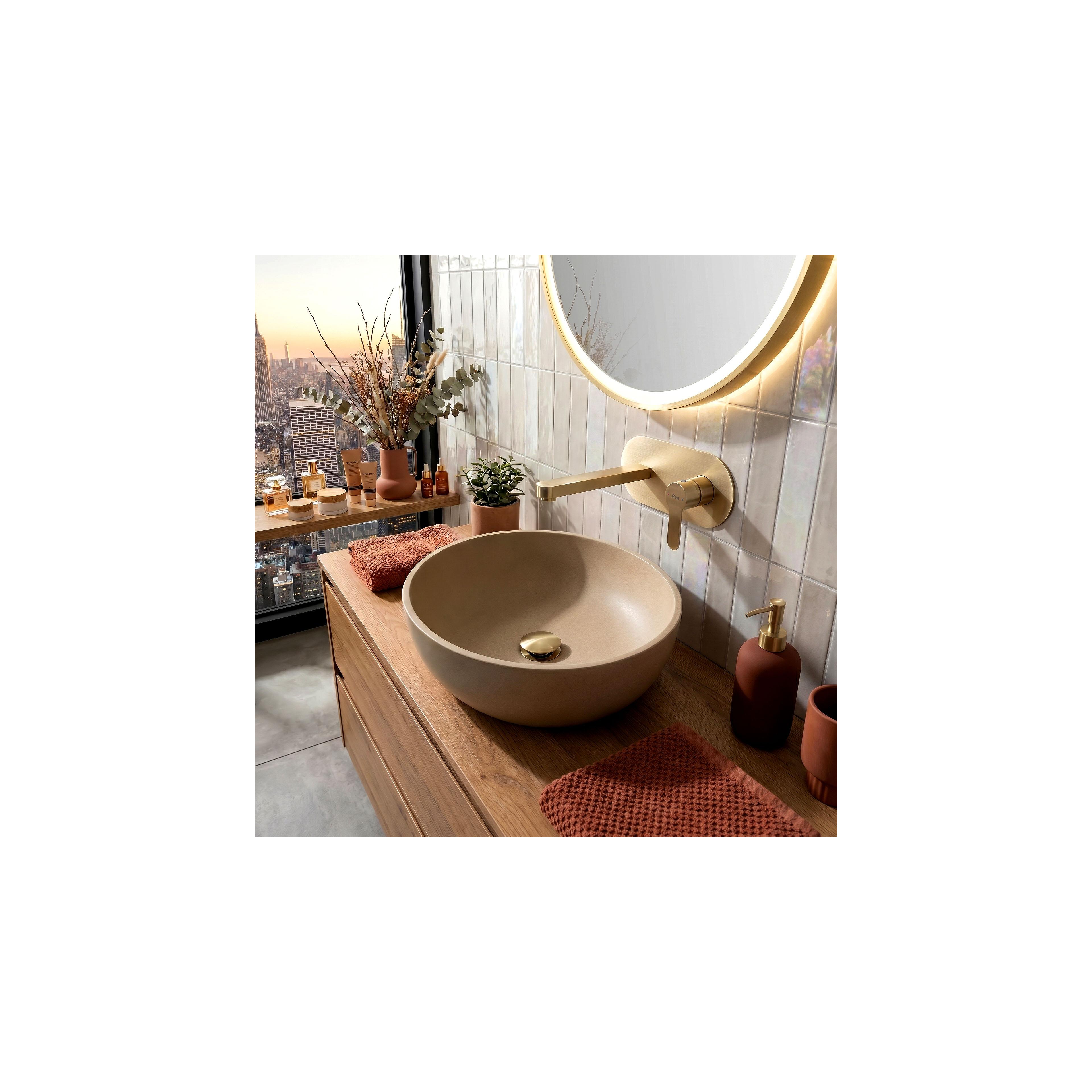 ROBINET ENCASTRÉ REA Arcos Brush Gold