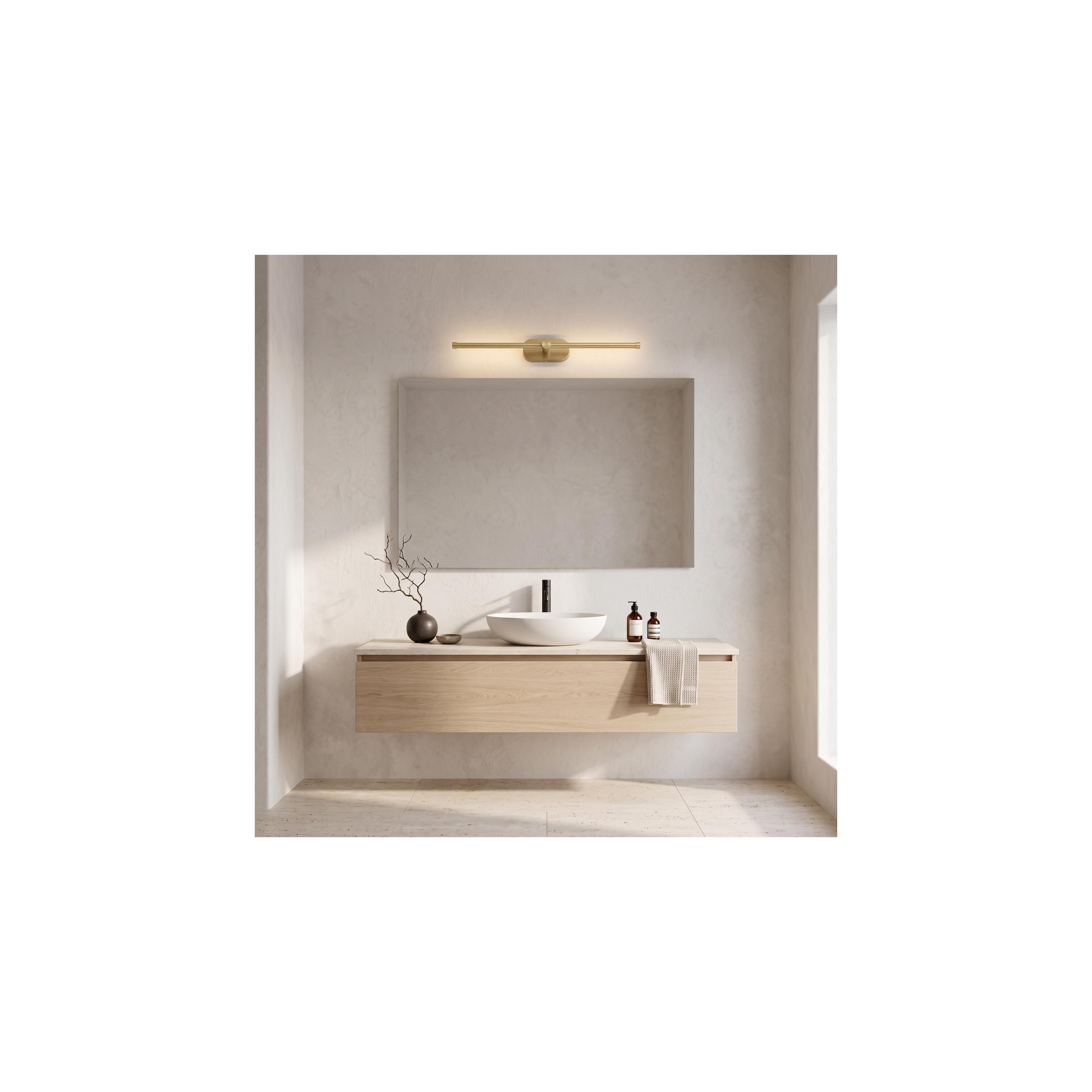 Badeværelse væg LED-lampe APP1893-1W 60 cm BRUSH GOLD