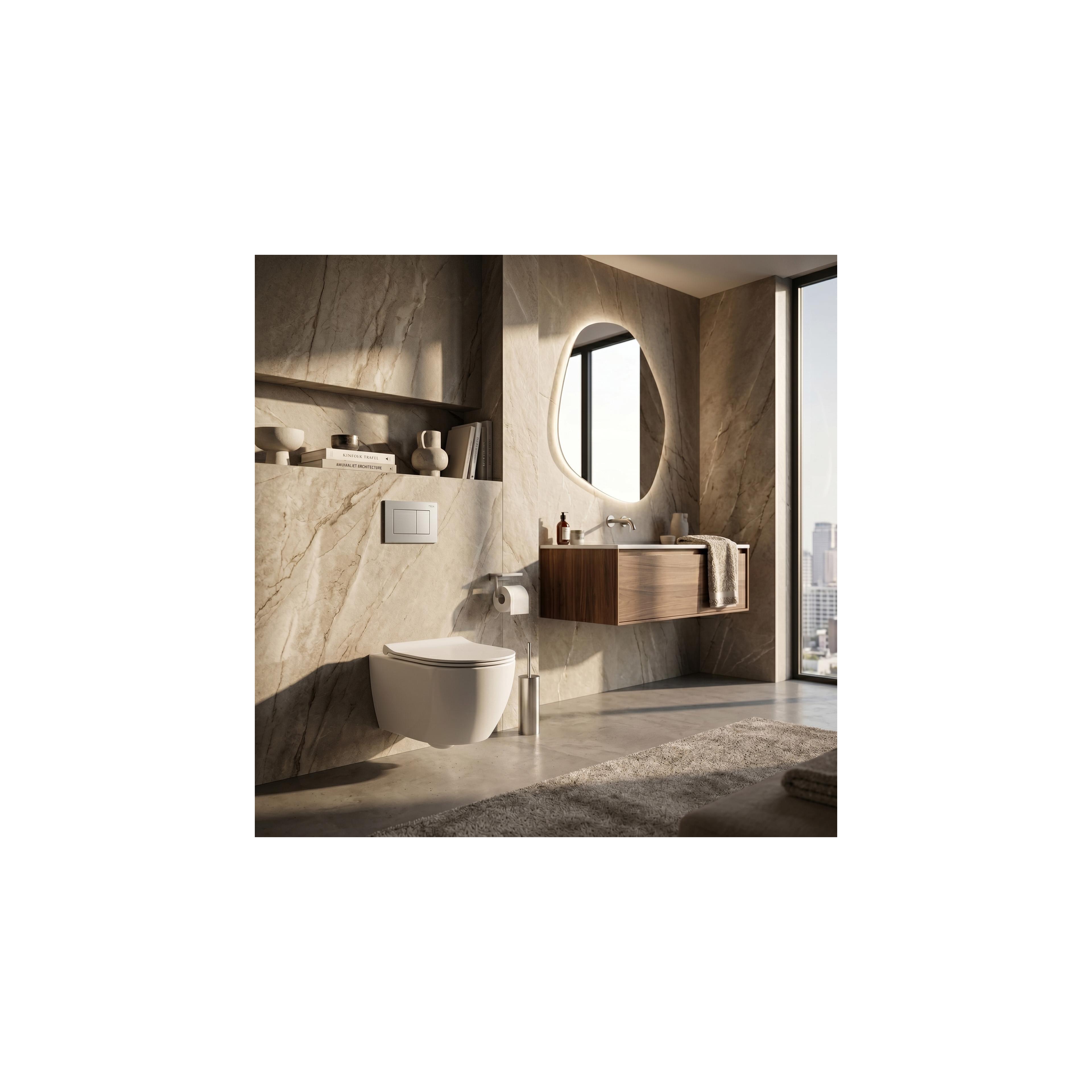 J-trykknap til indbygningscisterne WC K011A-Q og Slim 024N Satin