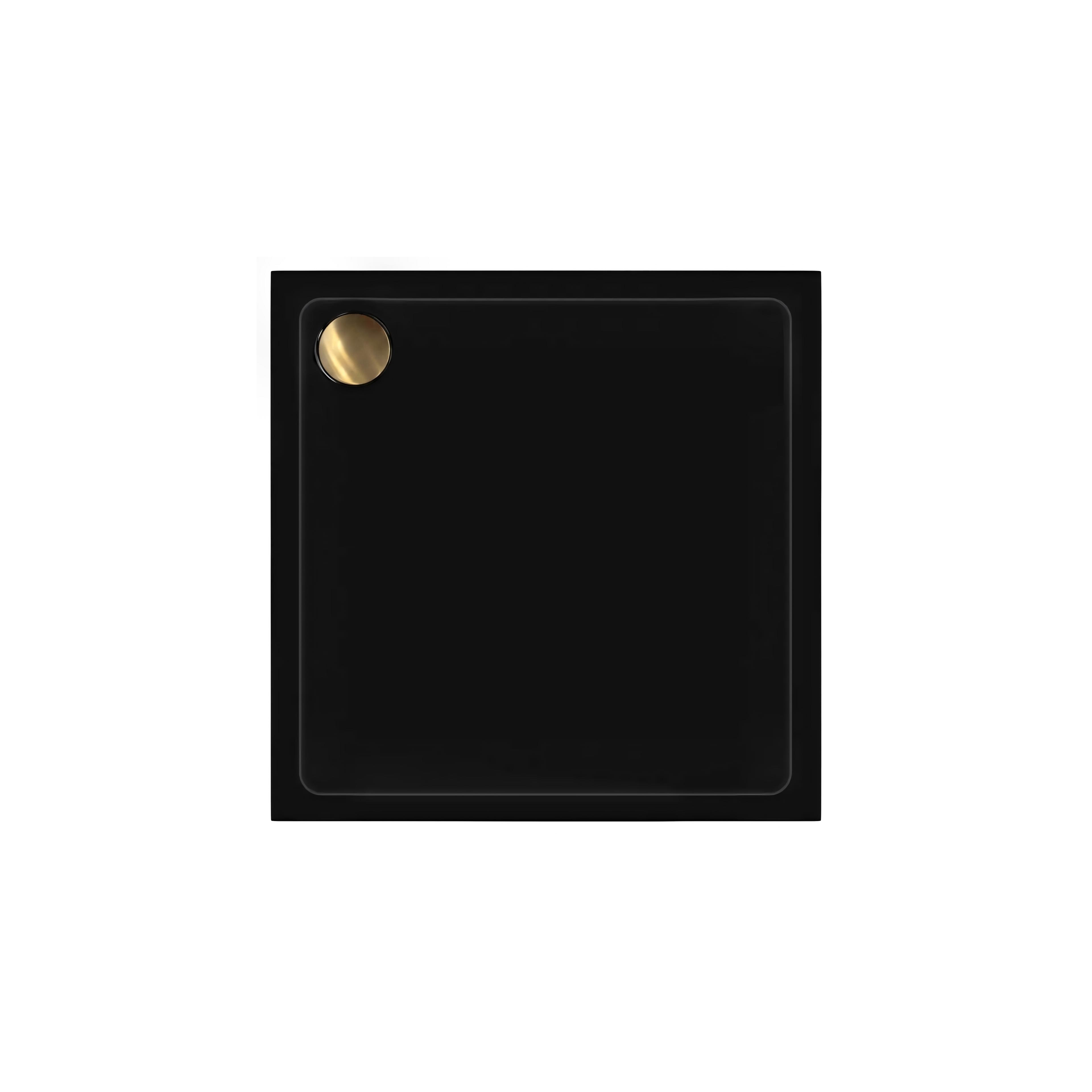 Acryl Duschwanne Rea Savoy black 90x90