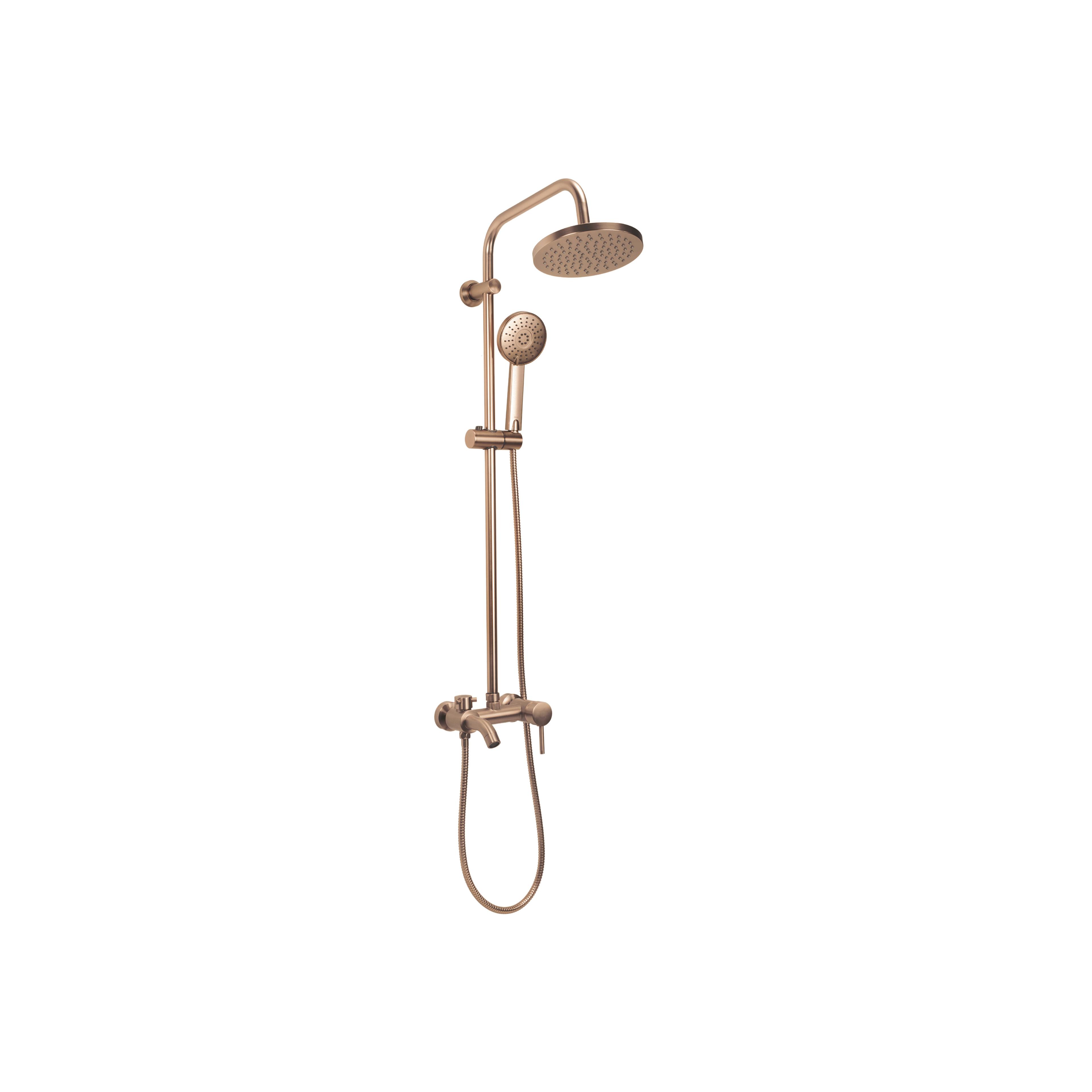 Kit de douche Rea Luis Brush Copper