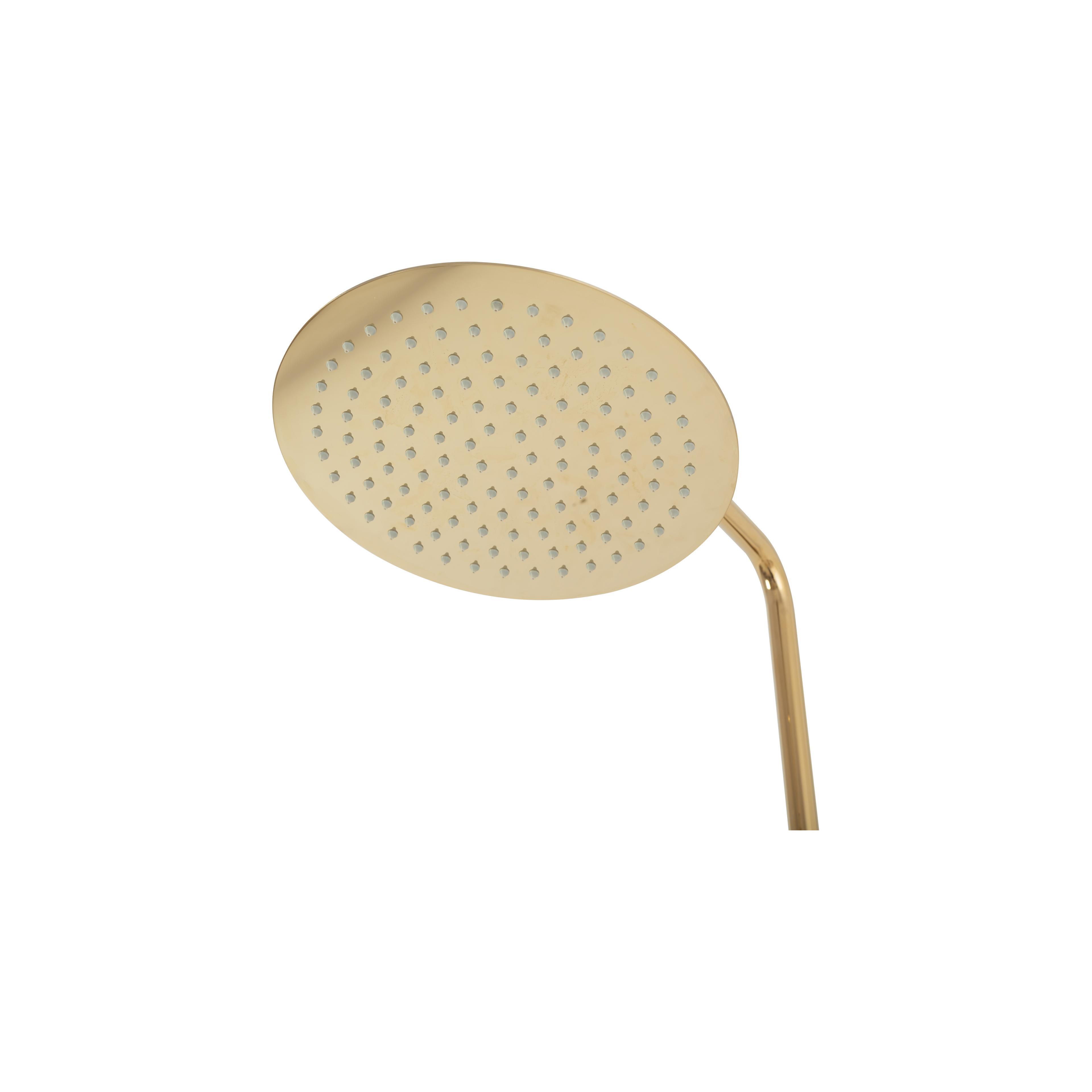 Kit de douche avec thermostat Lungo Gold