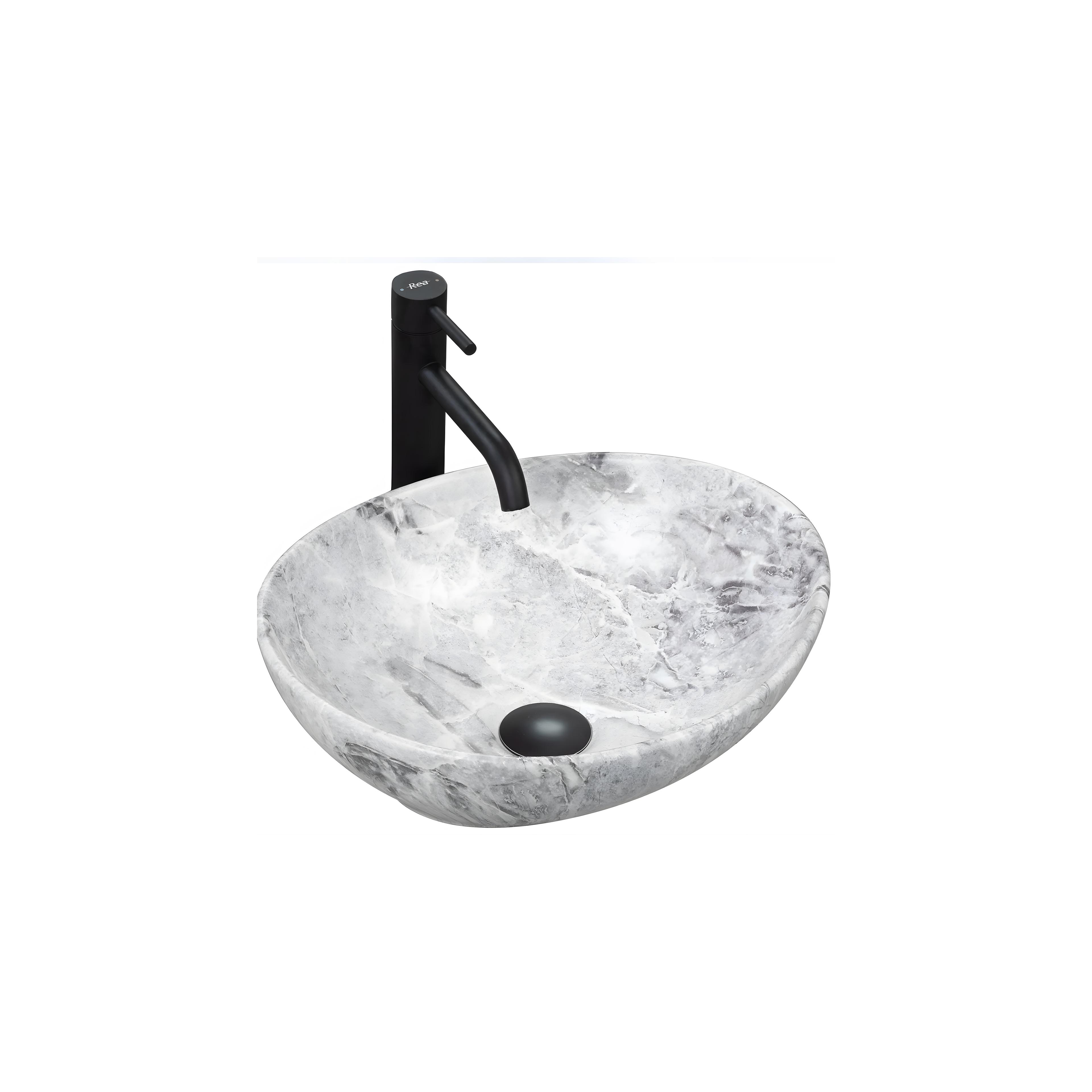 Lavabo sobre encimera Rea Sofia Stone Marmur