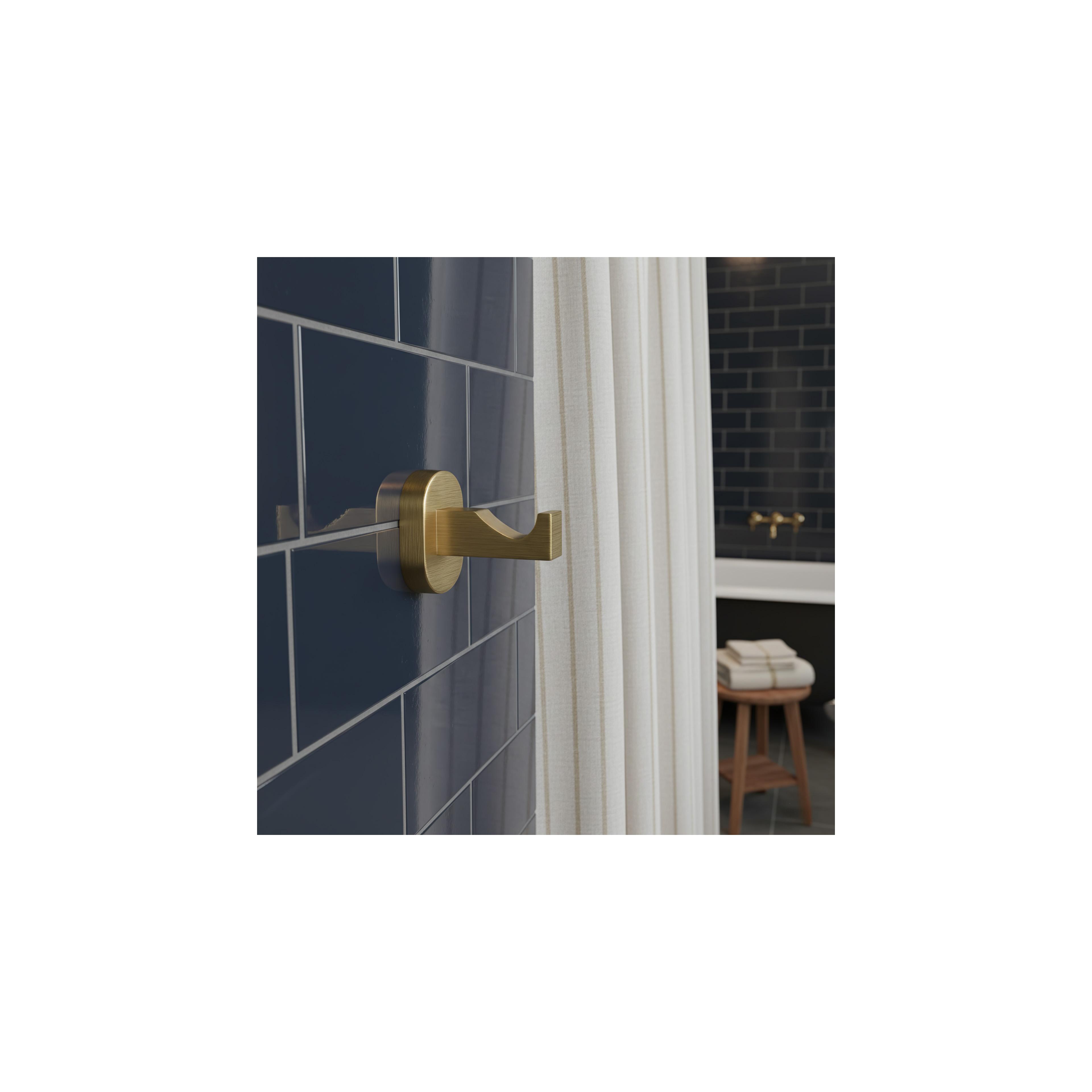Porte-serviette Nico 5905 Brush Gold