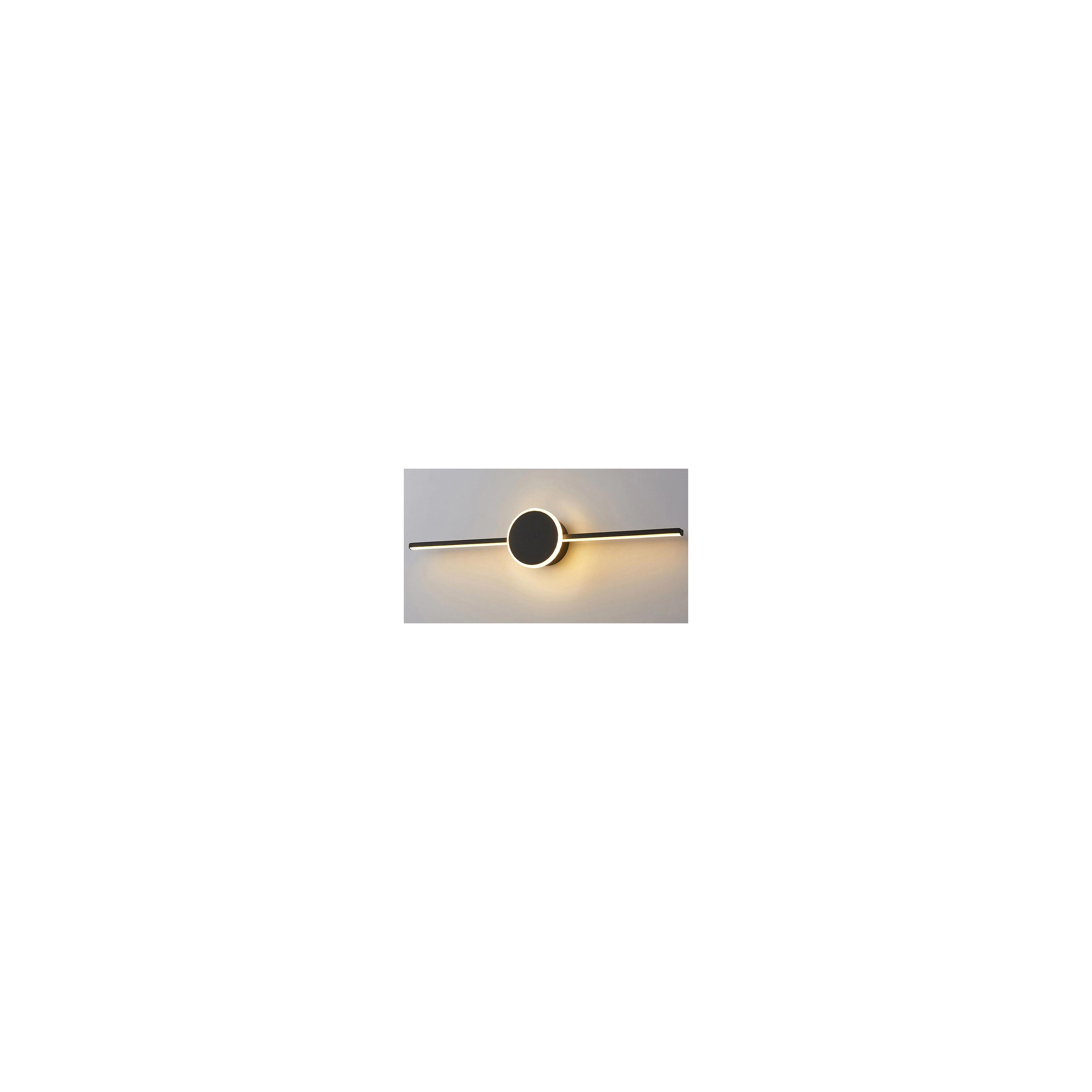 LAMPA APLICA de baie LED pentru oglinda 40CM APP848-1W ROUND BLACK