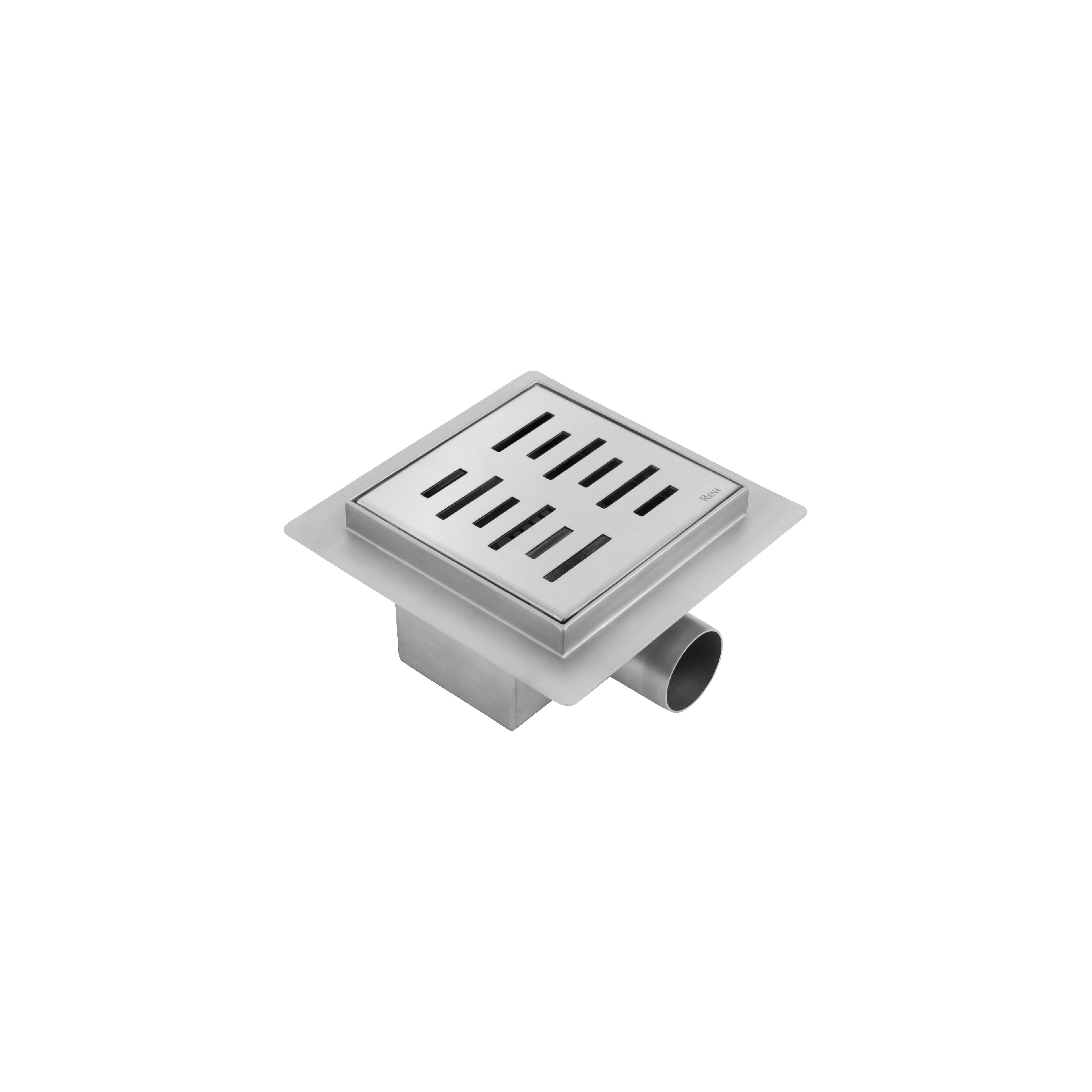 Linear drainage REA LINE Nickel Brush 12x12