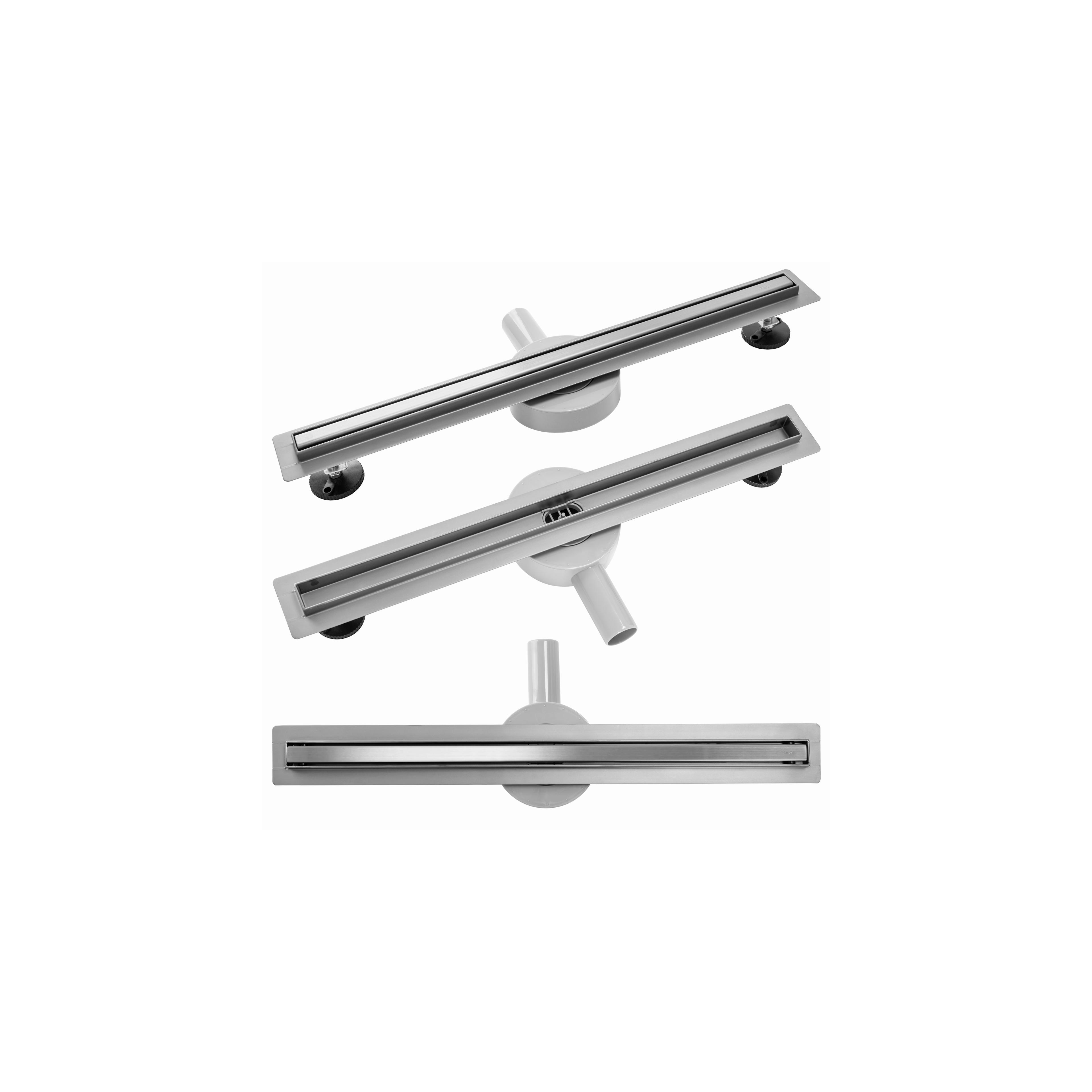 Лінійний злив Rea Neo Slim Pro Nickel Brush INOX 50
