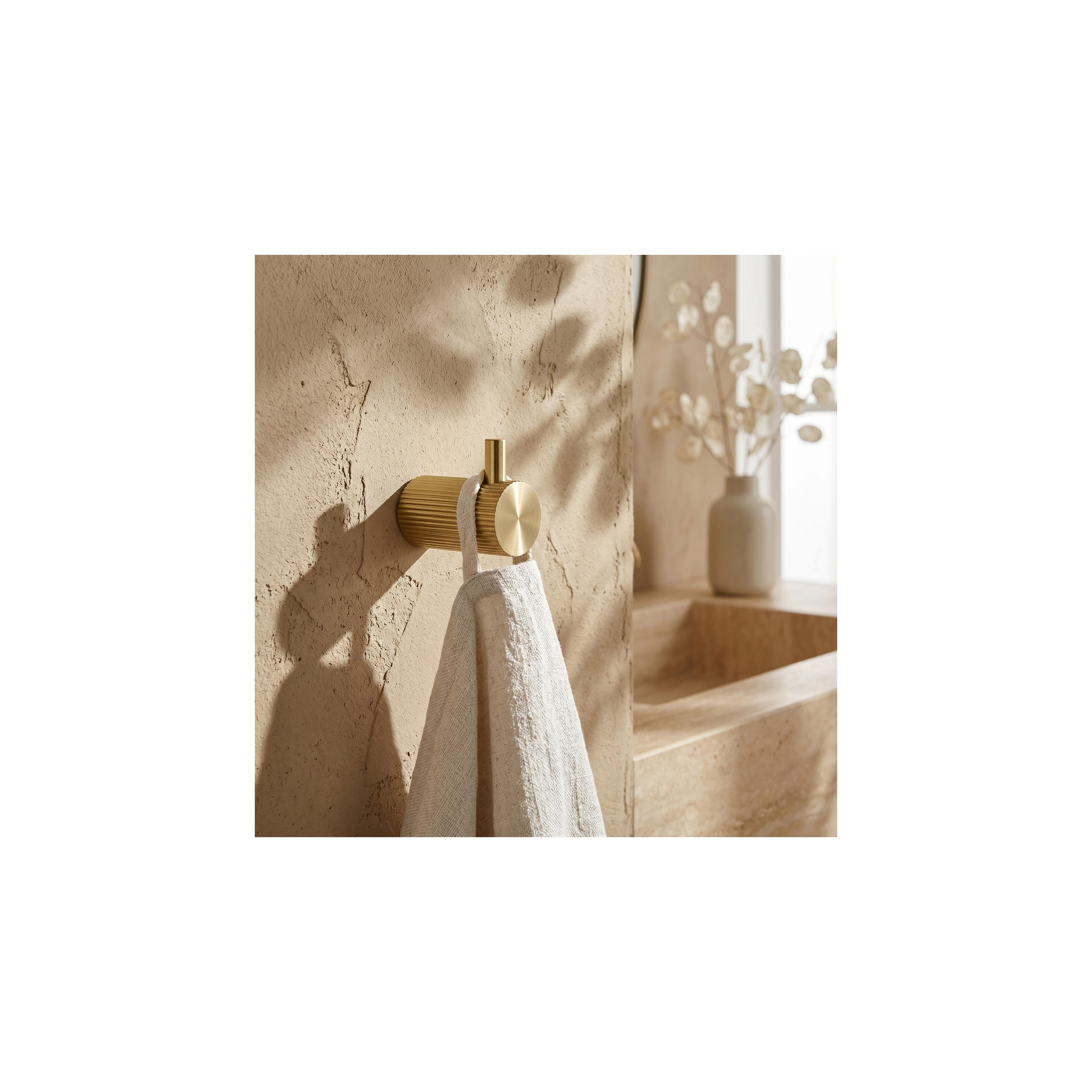 Fürdőszobai akasztó 64104 SOLO Brush Gold