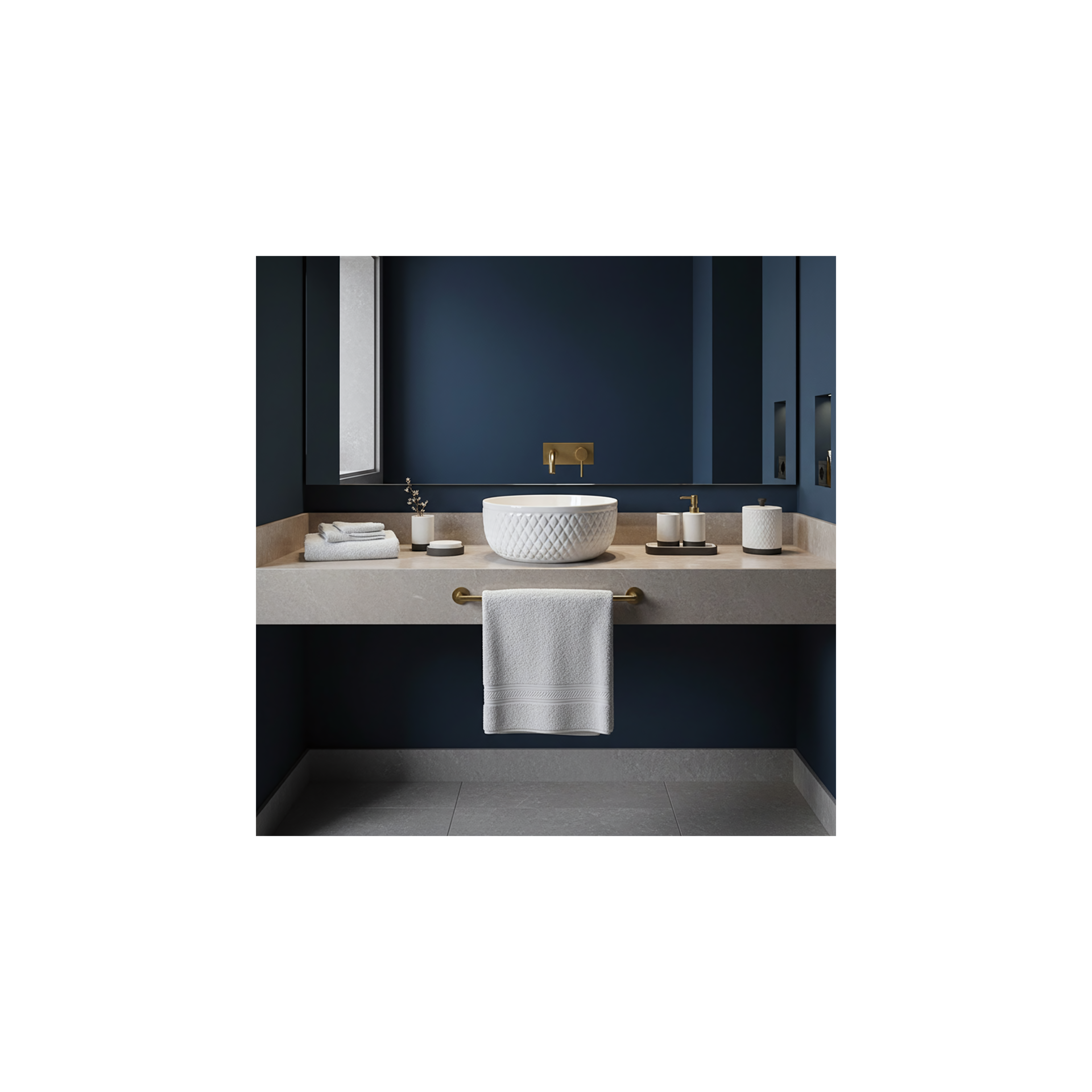 Countertop washbasin Rea Galaxy