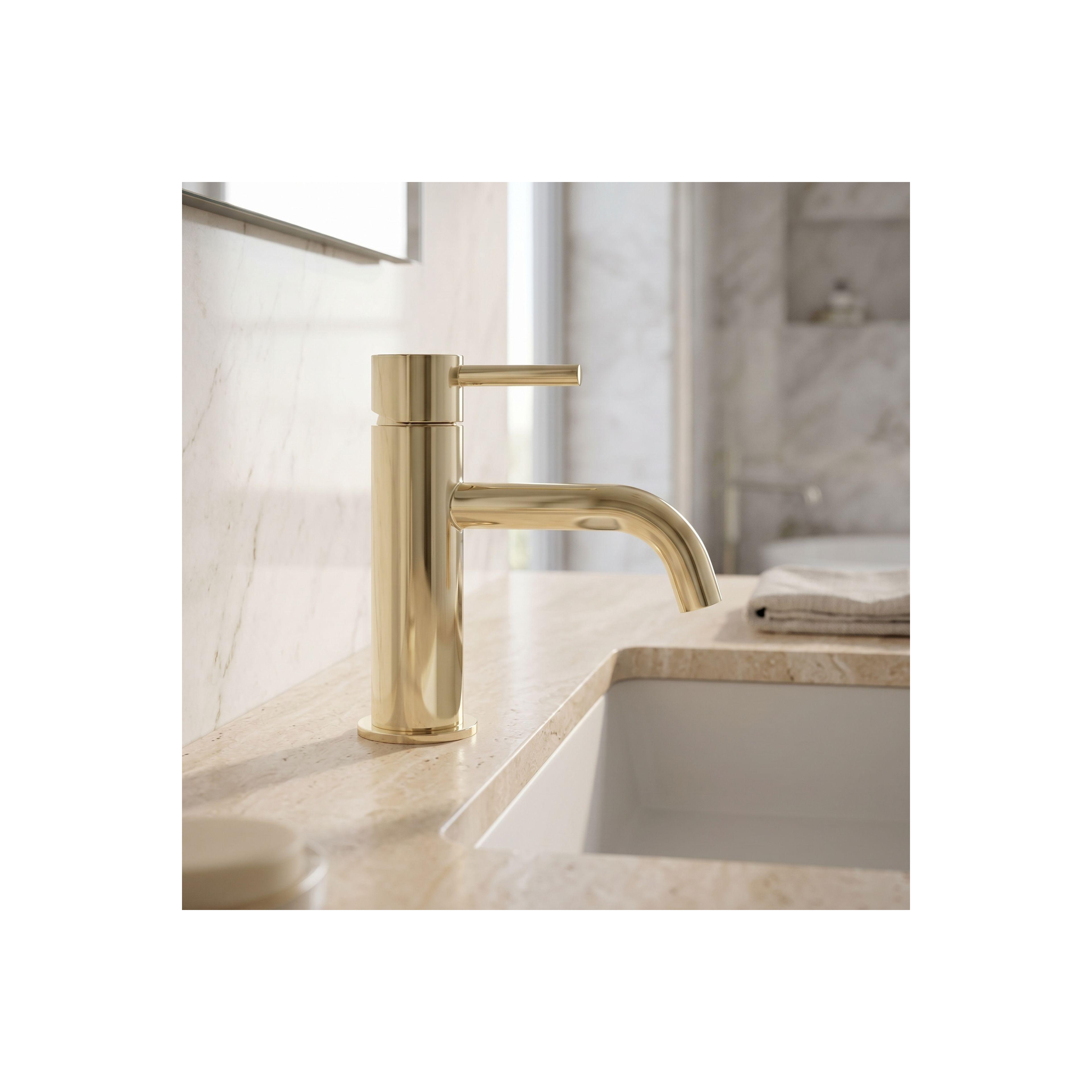 Robinet de lavabo Rea Lungo L.Gold Low