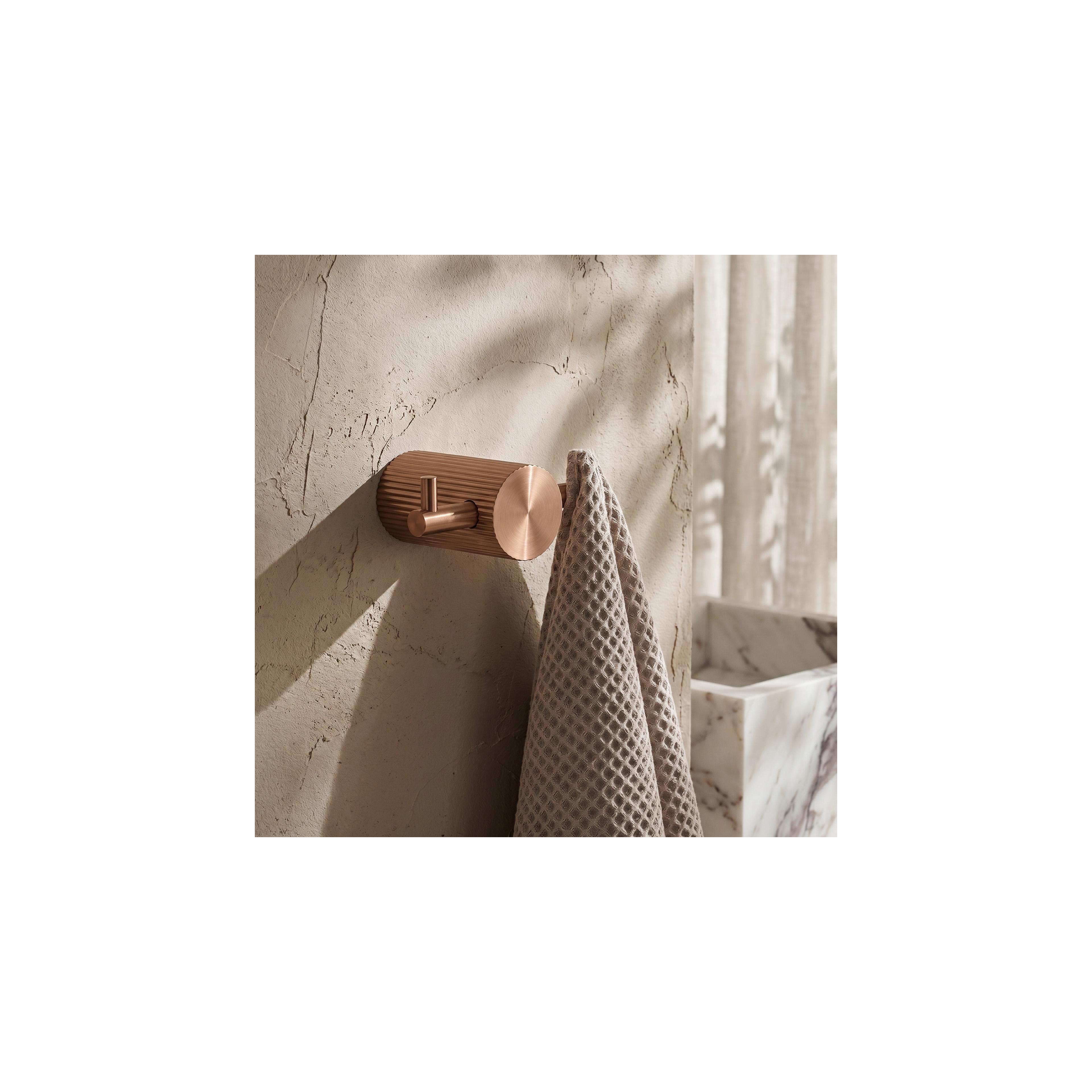 Gancho de casa de banho 64104A SOLO Brush Copper