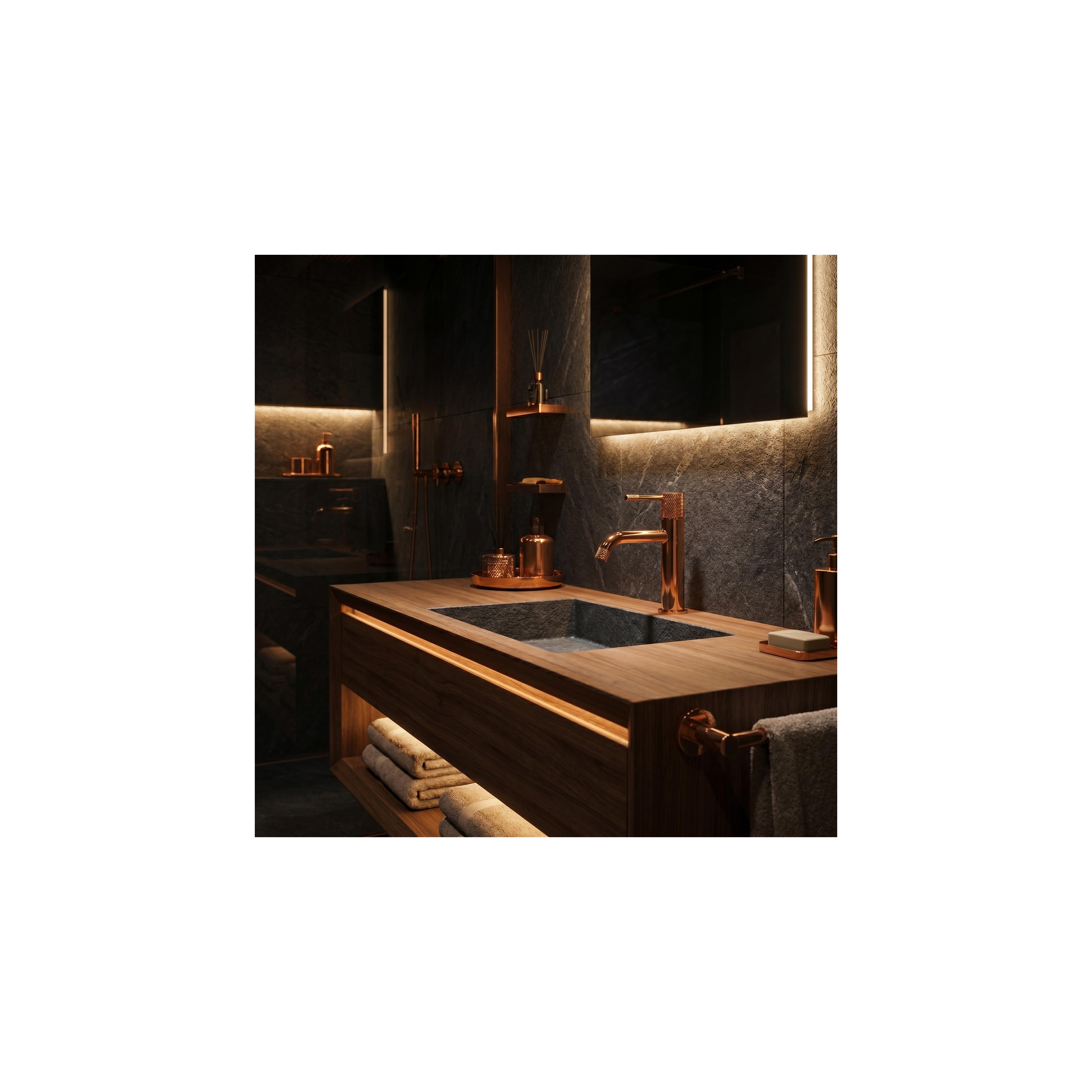 Bathroom faucet Rea Venti Copper Low
