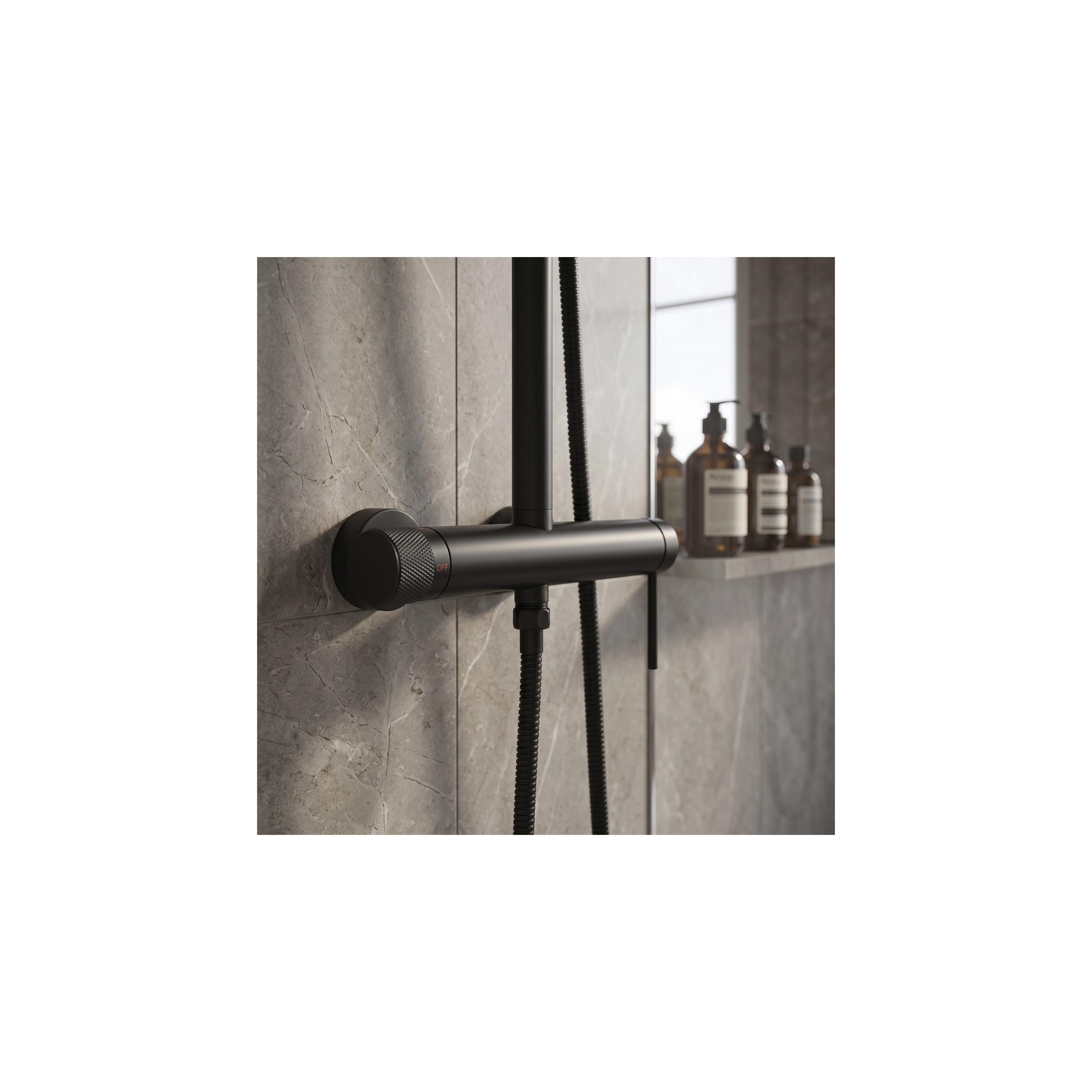 Kit de douche Rea Foss Clif Black