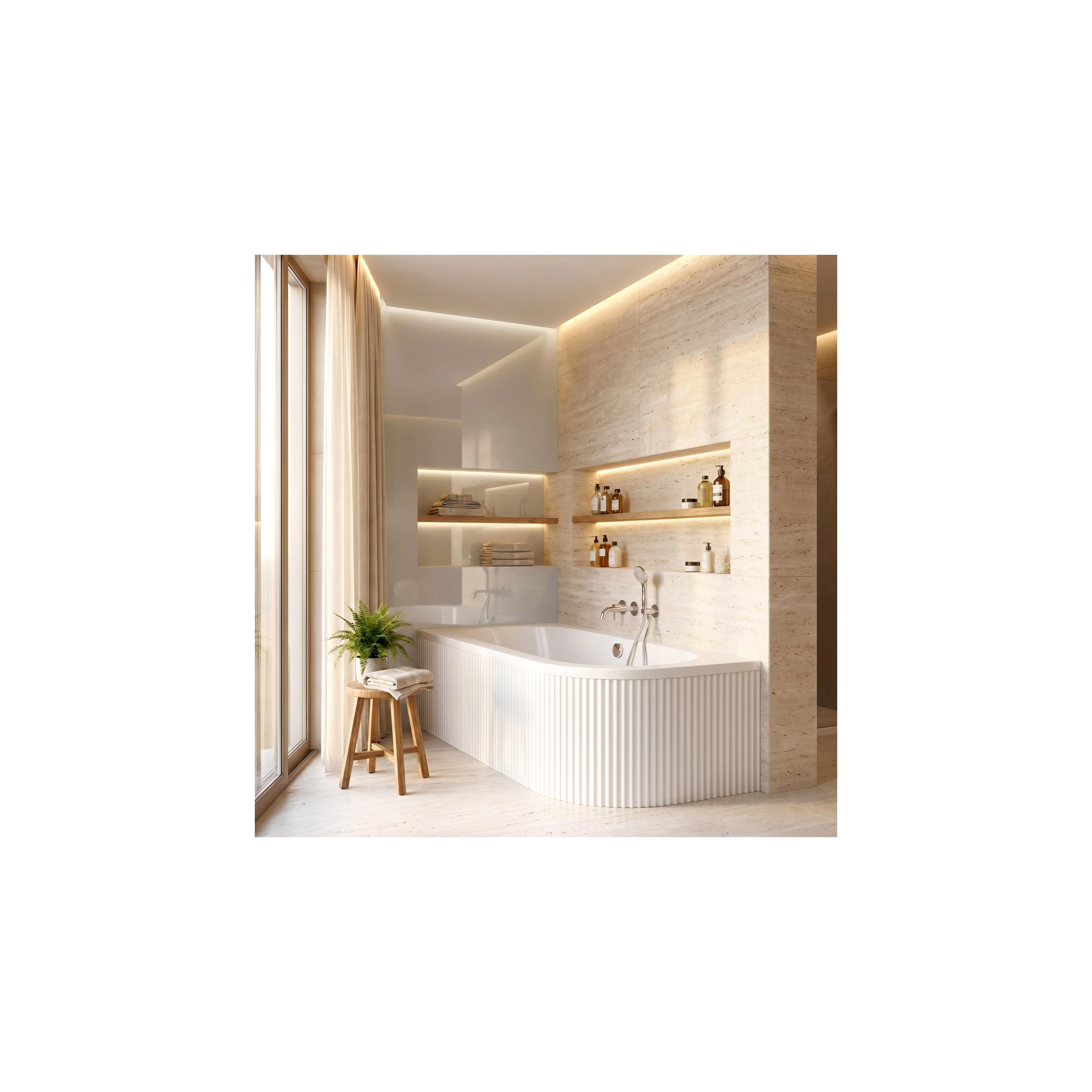 Bathtub Rea Orion Stripe Left 170cm
