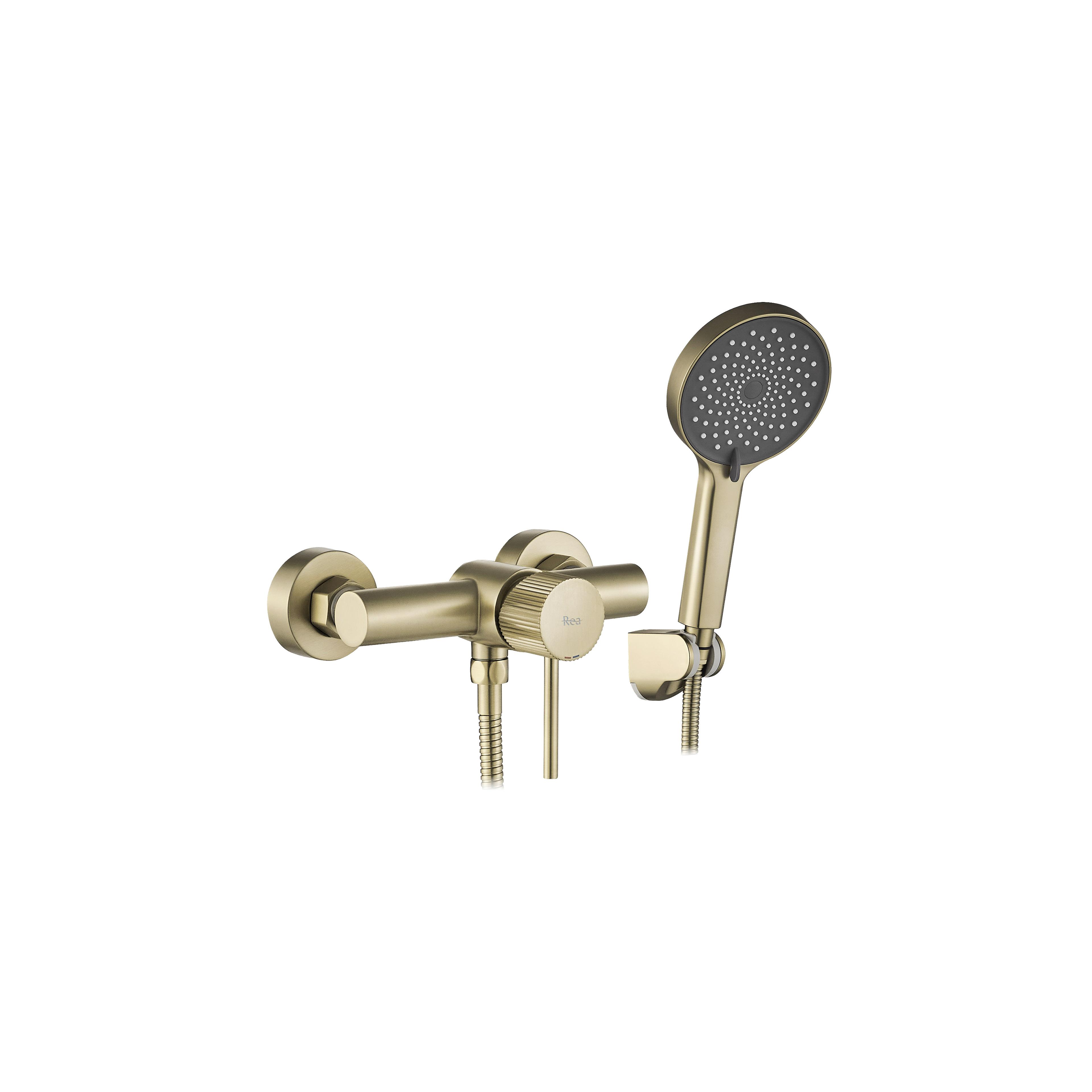Zuhanycsaptelep Lungo Stripe BRUSH GOLD