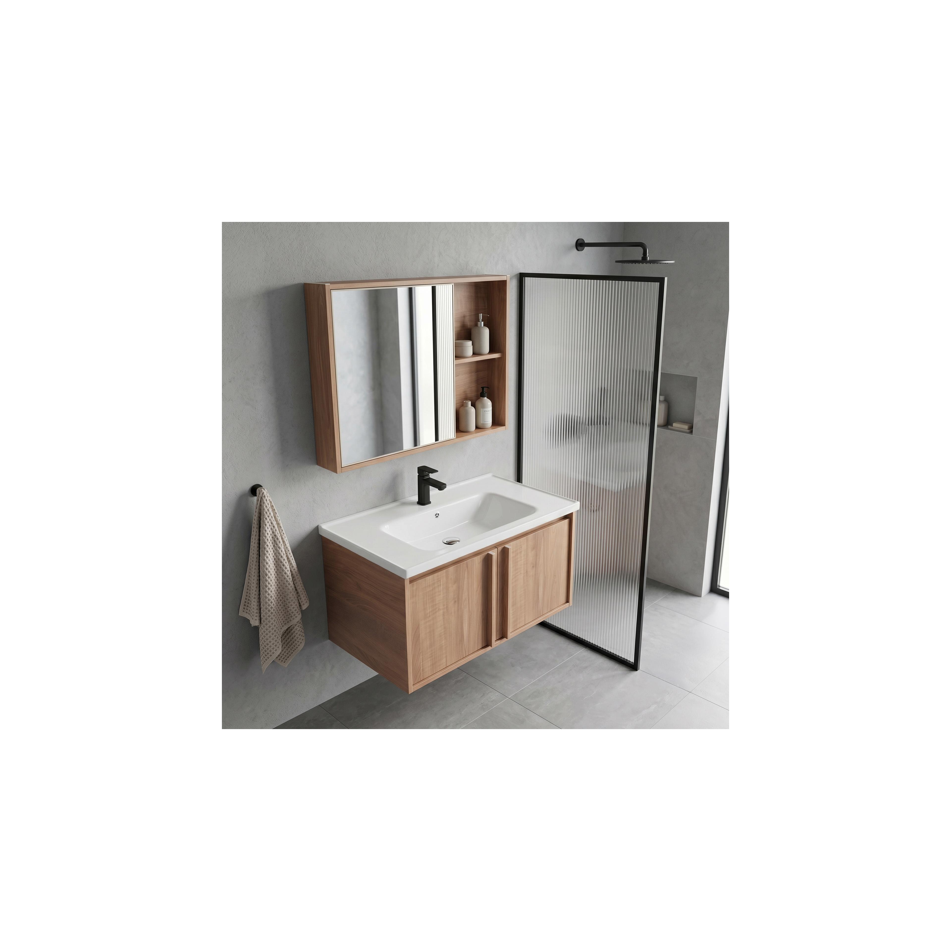 Badkamermeubelset met wastafel Gama T25023 HHL 80CM