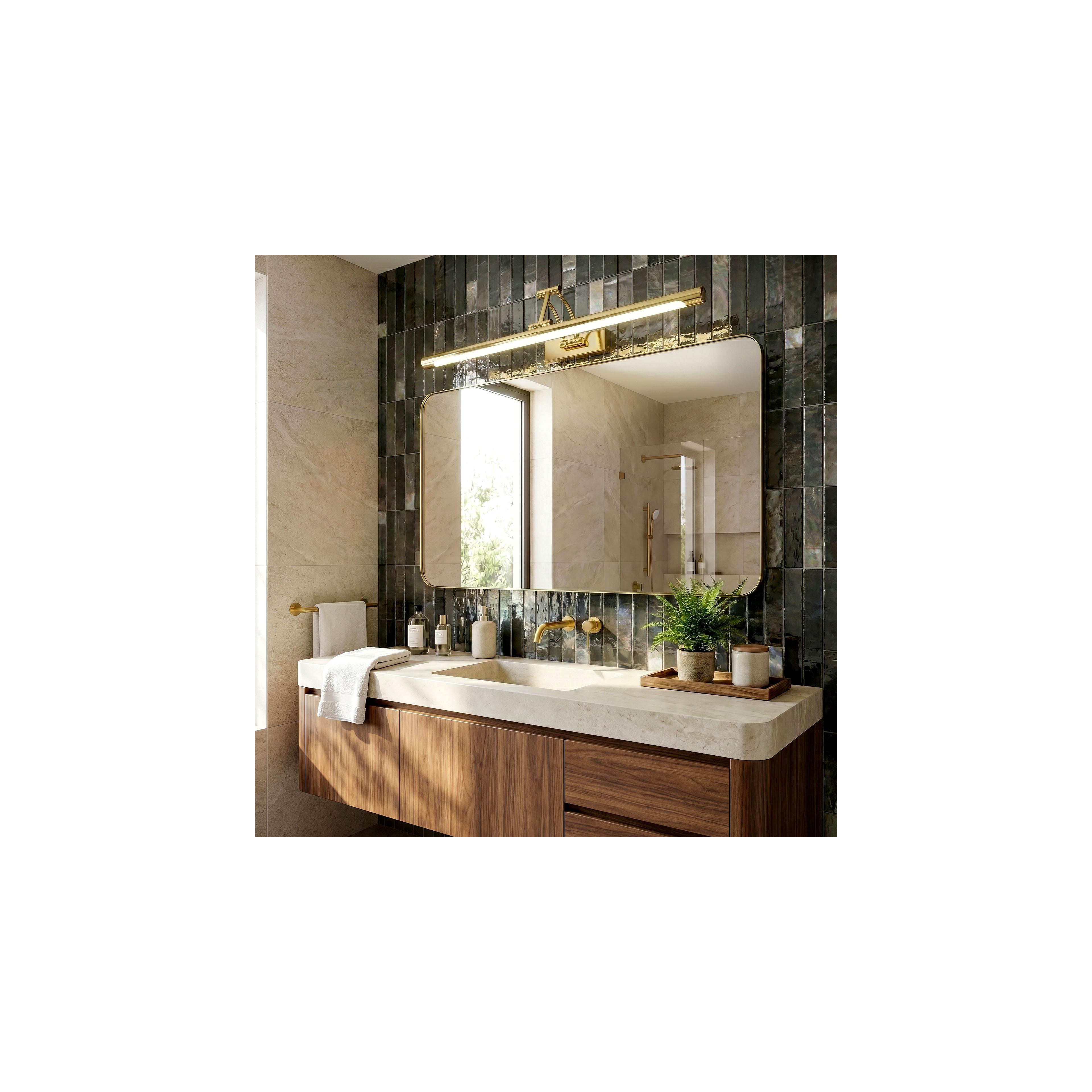 Bad LED-Wandleuchte SWE021-1W 80cm Gold