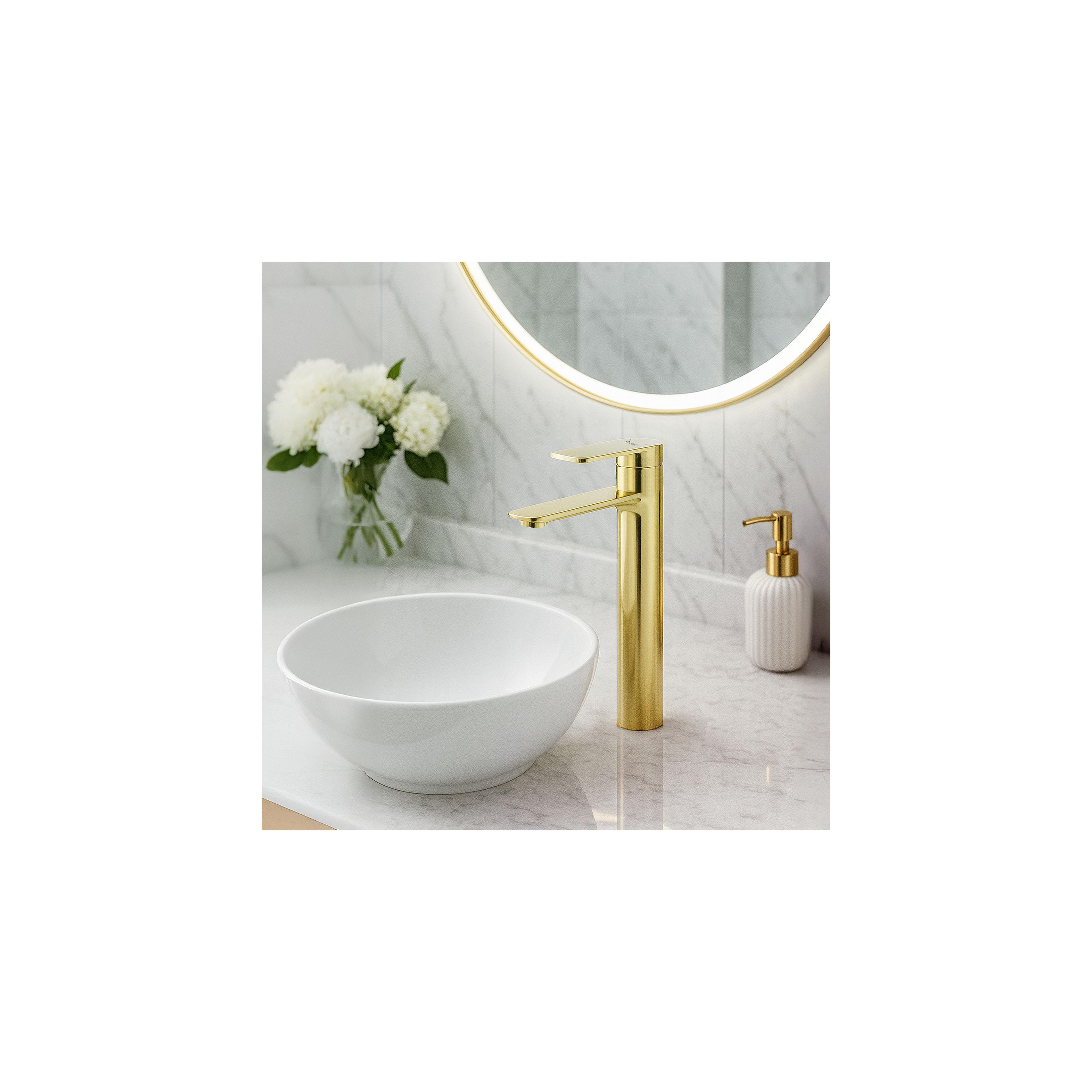 Baterie pentru baie REA Storm Gold High