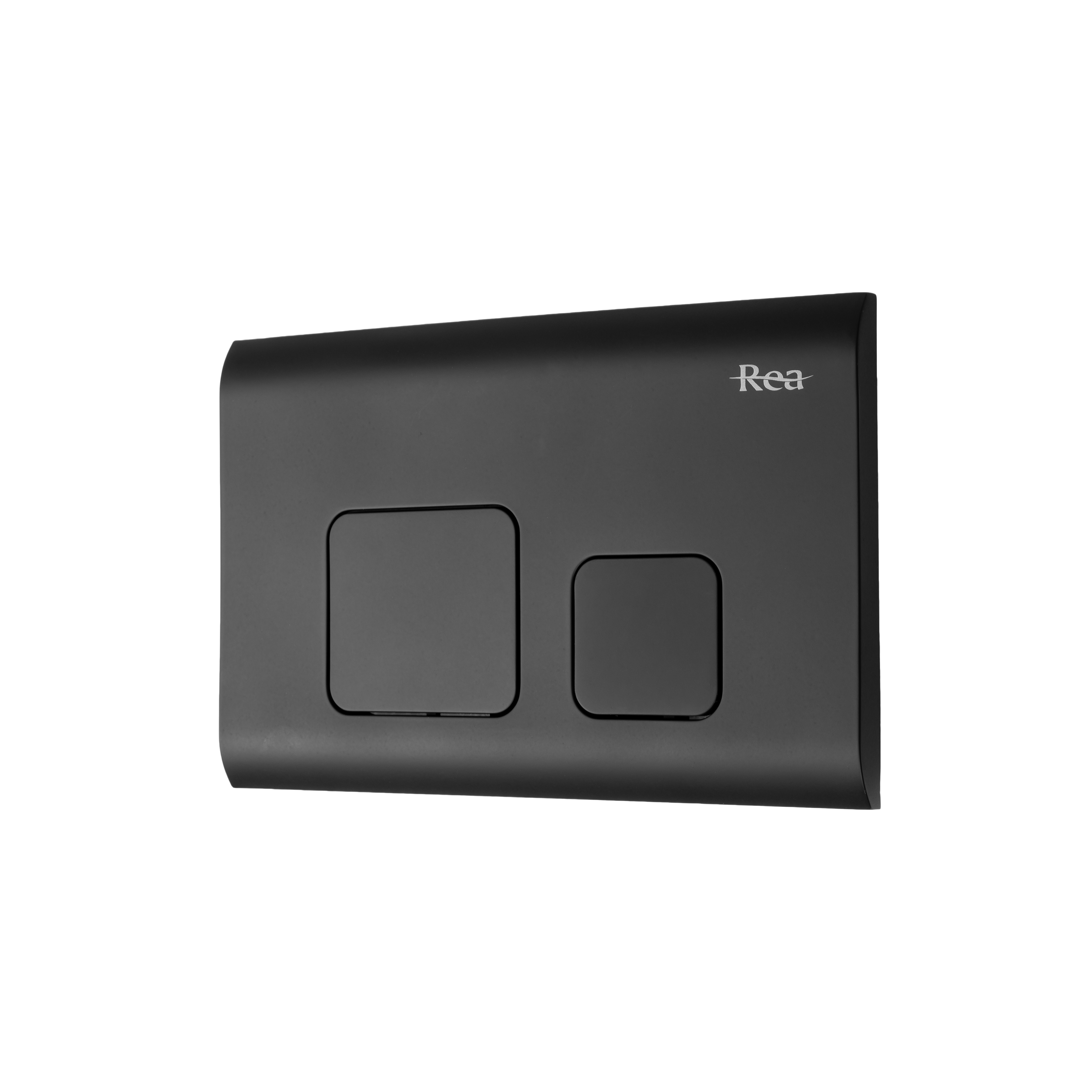Frame set wall hung toilet bowl with button F Black