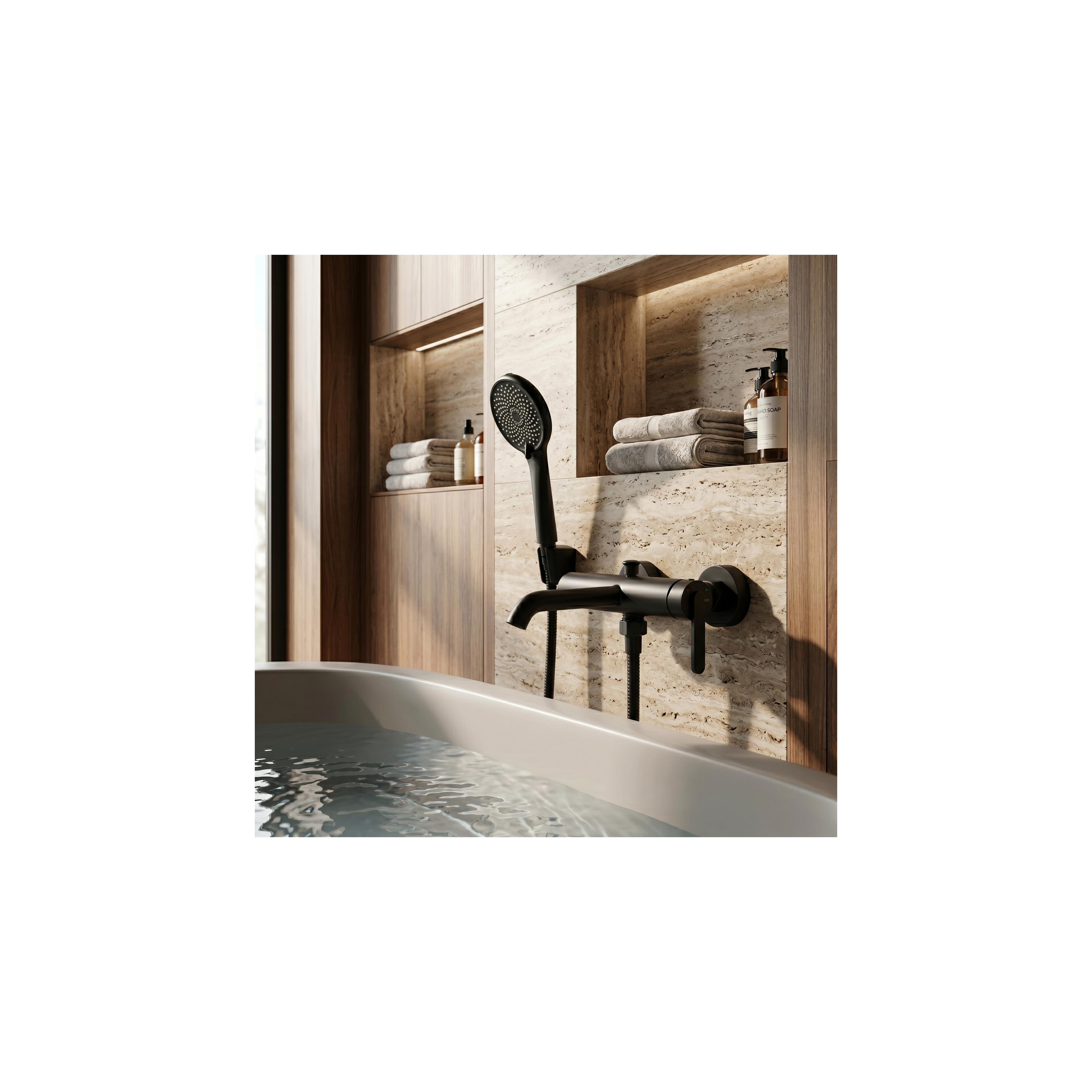 Bath faucet REA Ontario Side Black