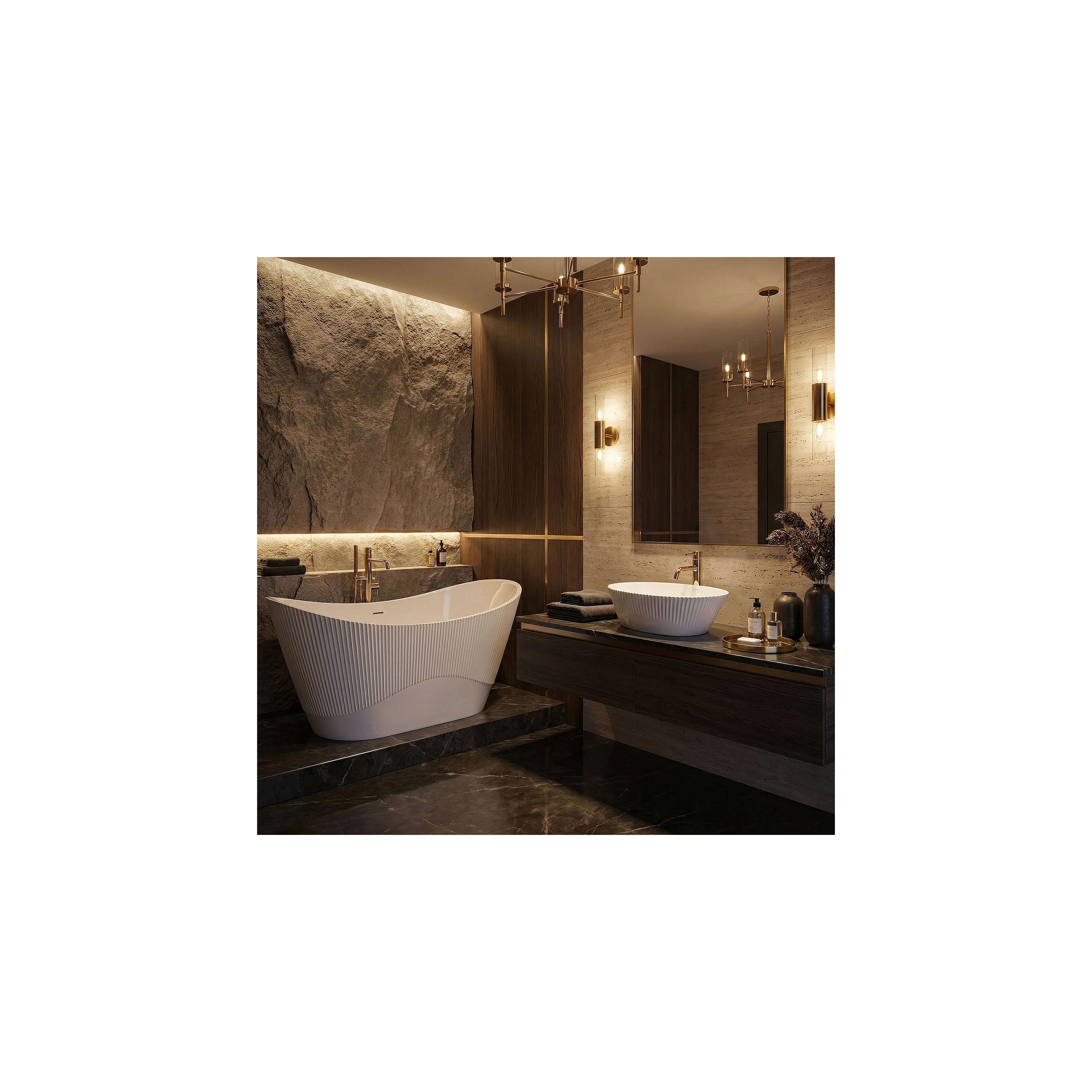 Freestanding Acrylic Bathtub ATENA 170