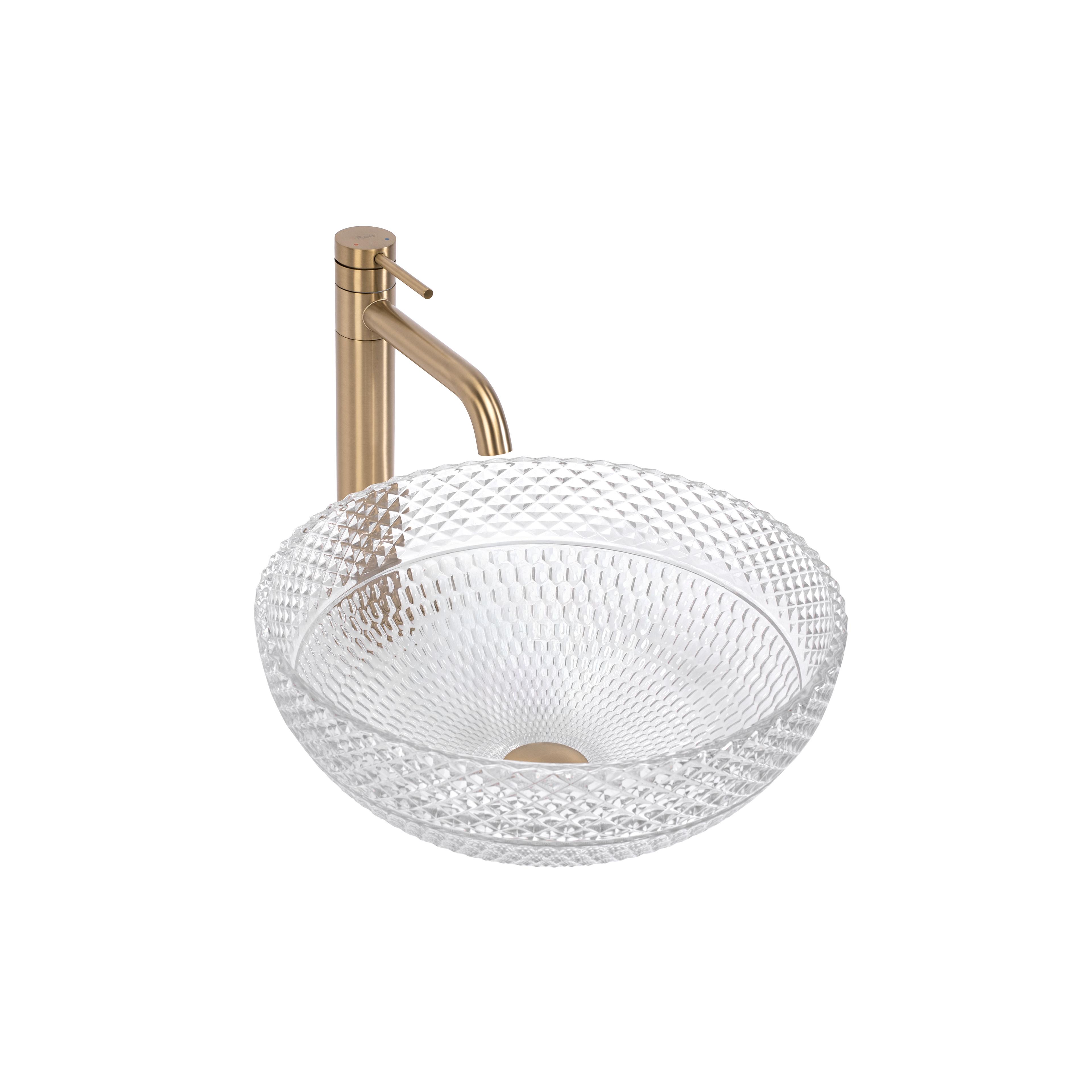 Countertop washbasin Rea Sue Transparent