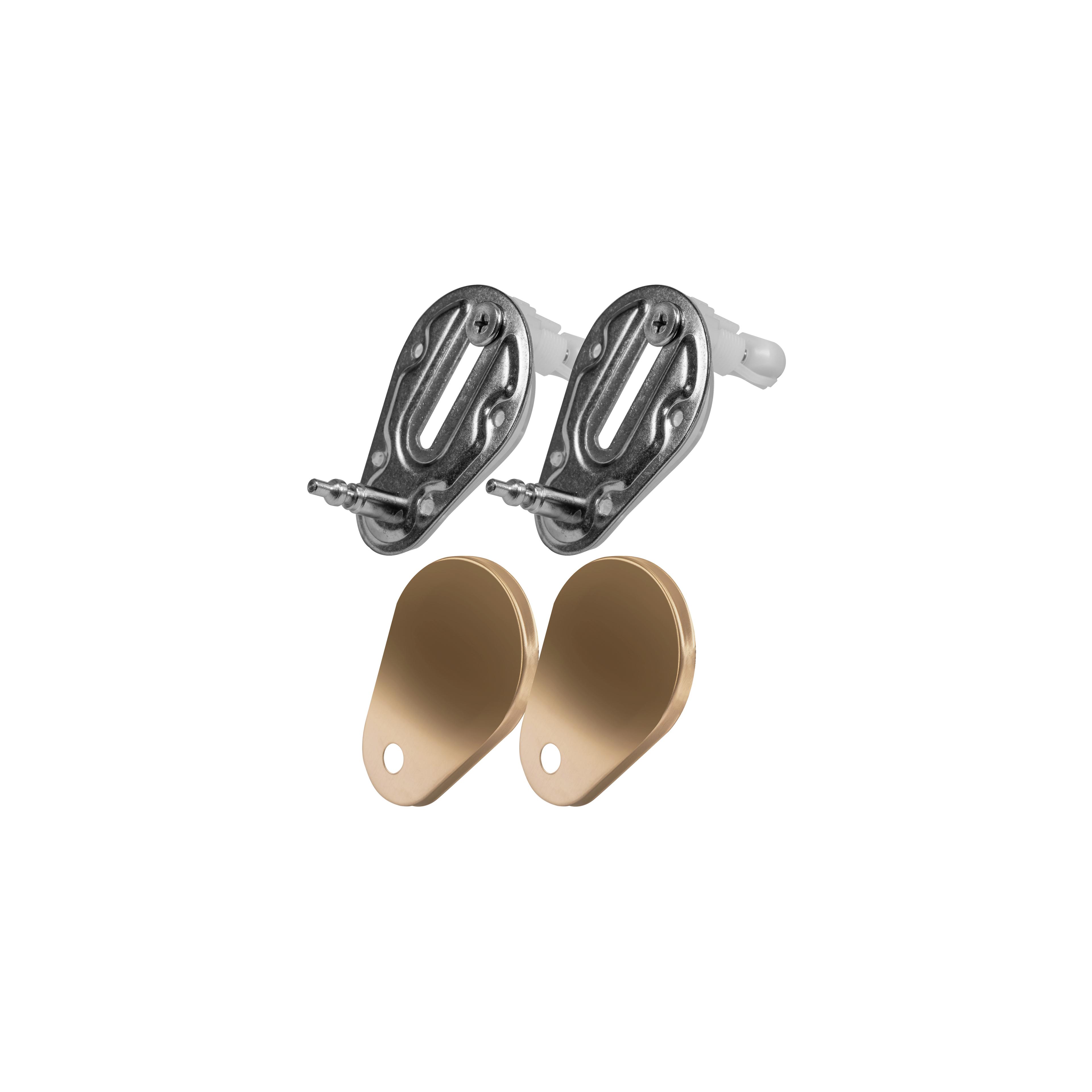 Toilet bowl Carlo Flat Brush Gold