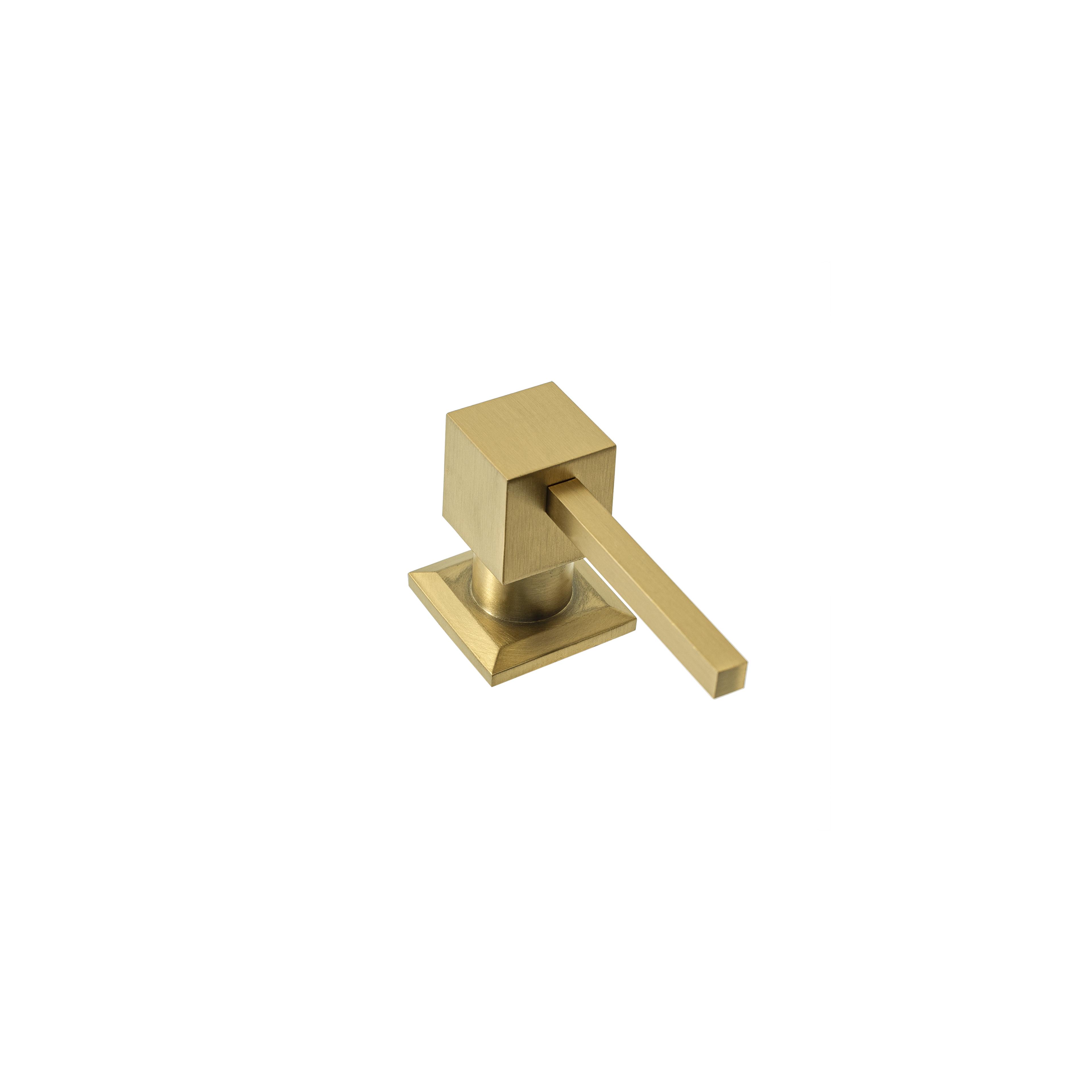 Distributeur de savon Rea gold brush square