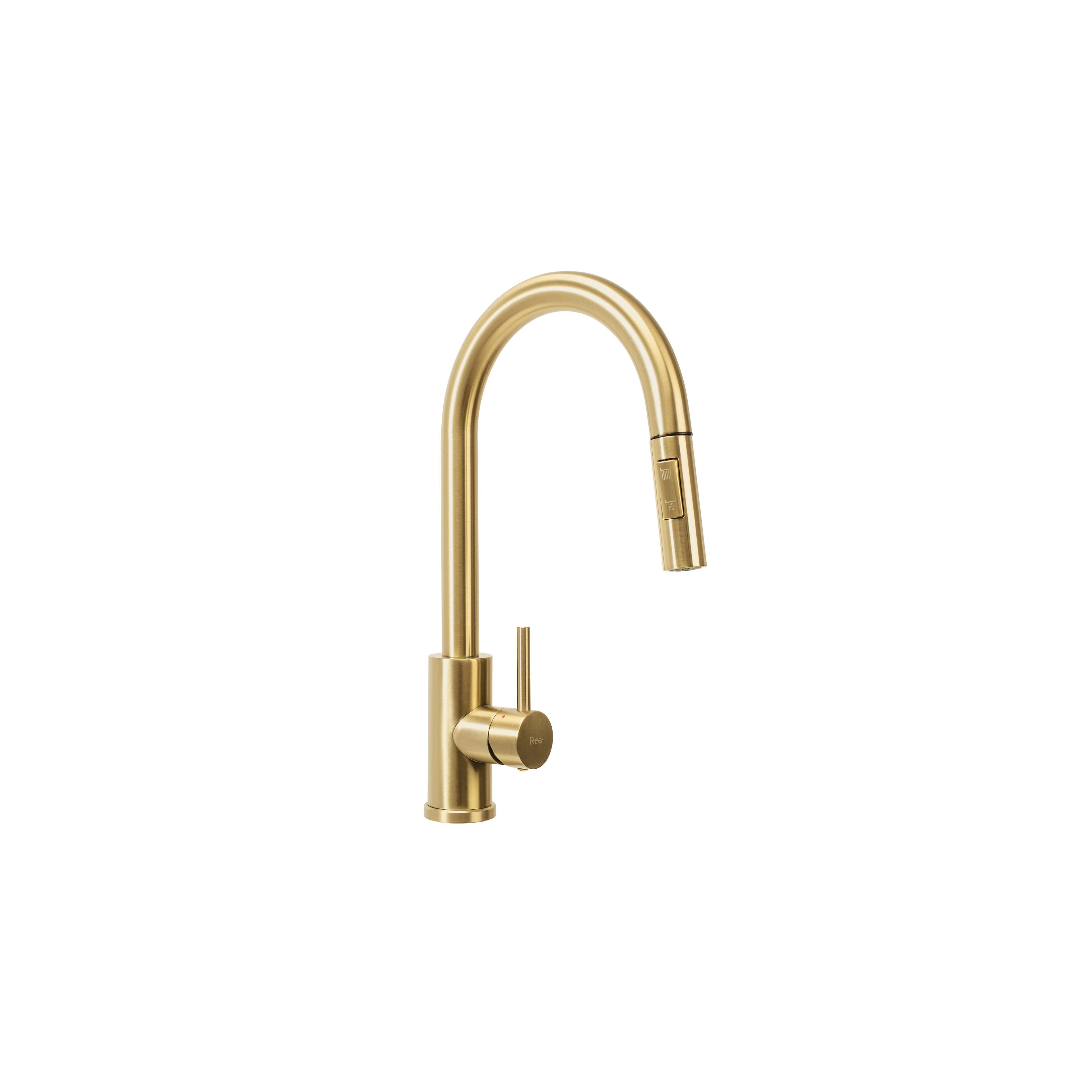 Chiuvetă inox Leo 50 BRUSH GOLD