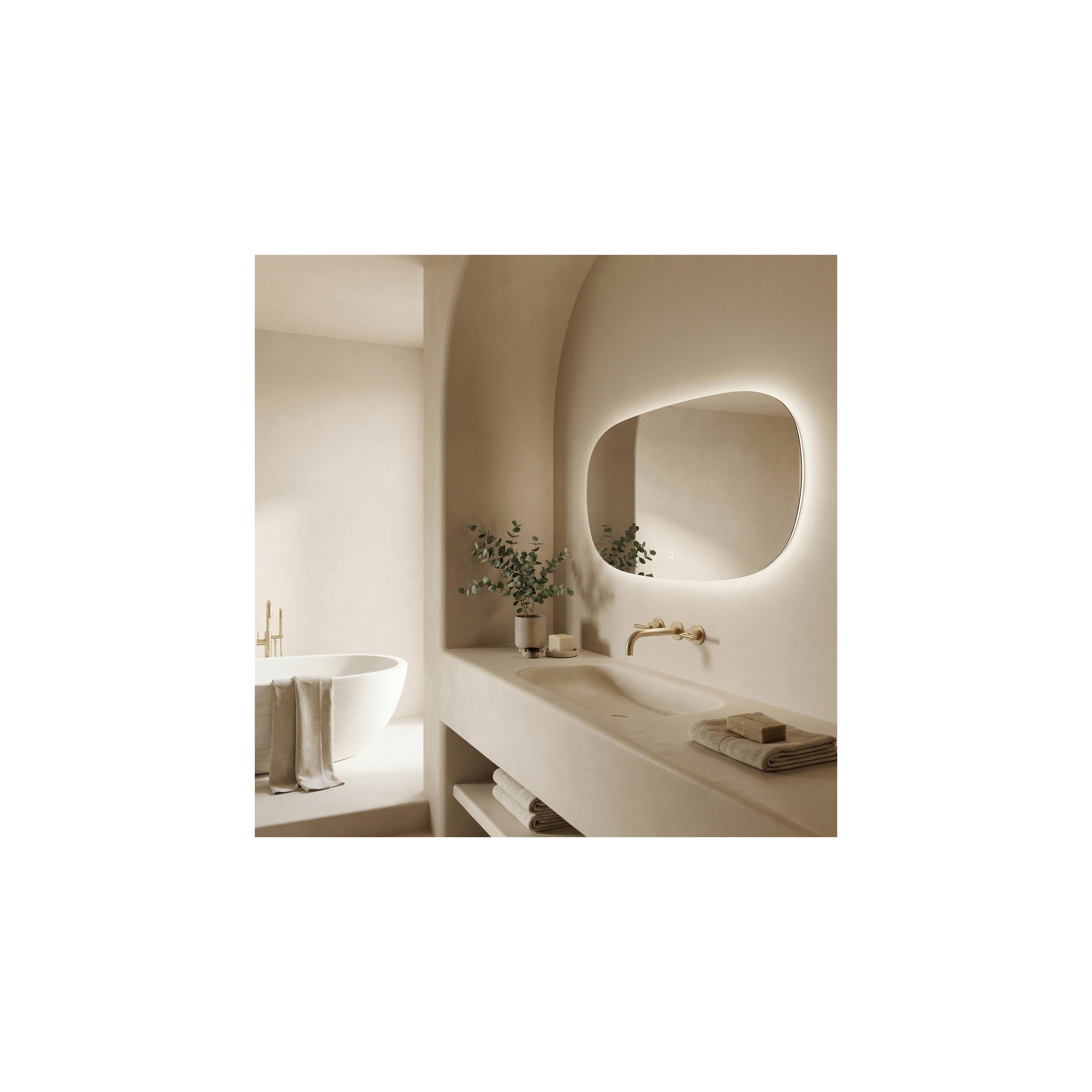 Mirror LED 100x60cm TOP-4