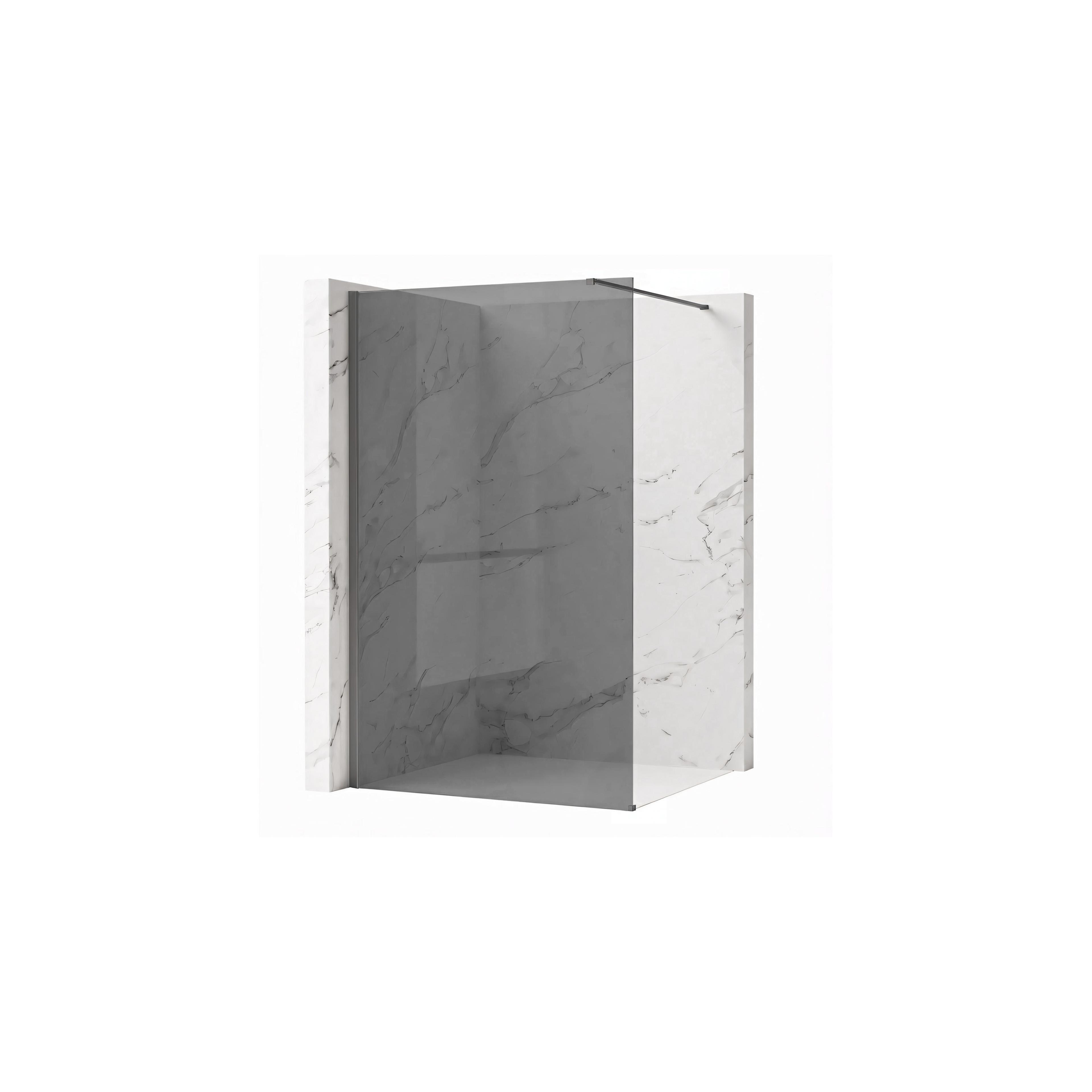 Paroi de douche Rea Flexi Grey / Titan 80