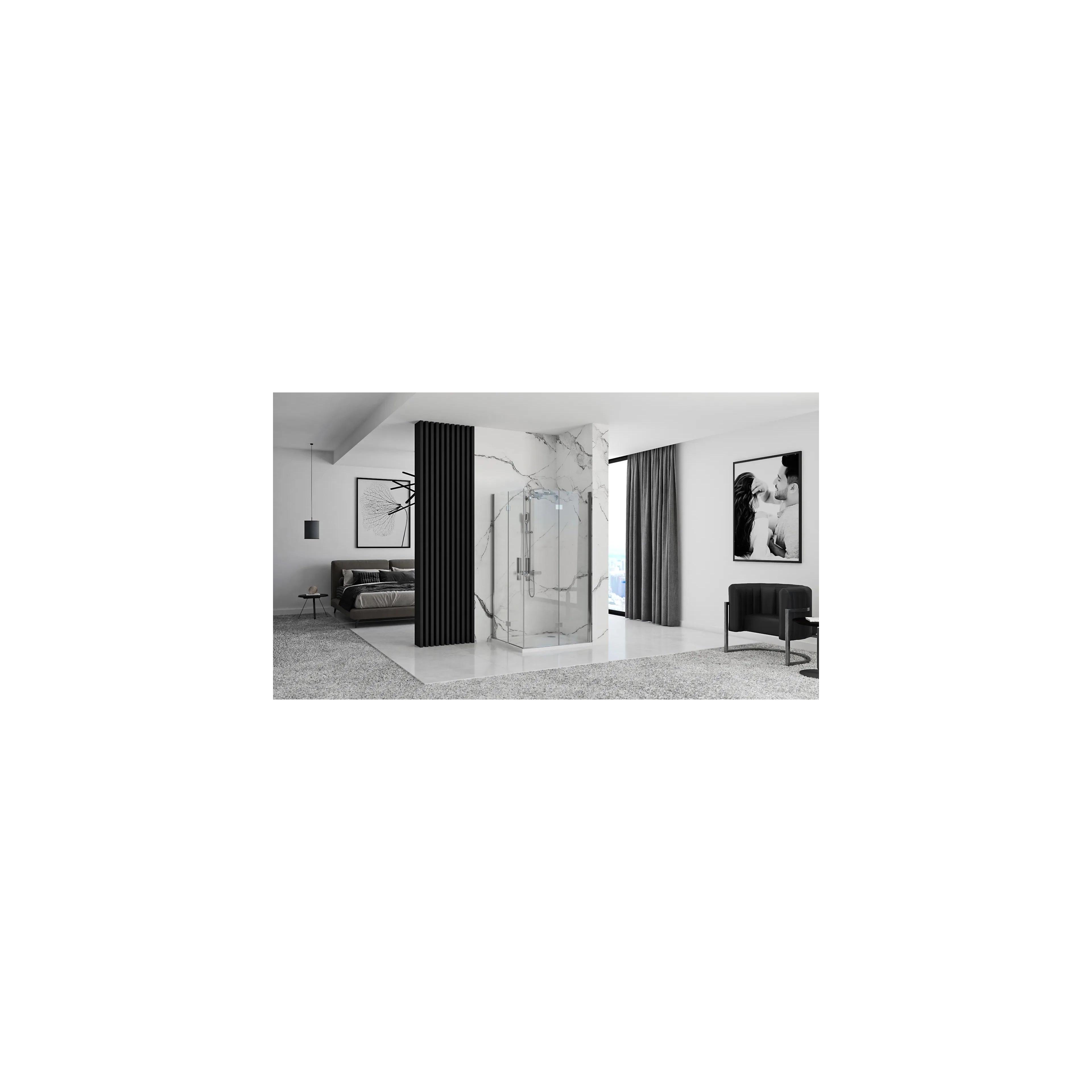 Rea Molière Chrome Dubultā dušas kabīne 100x100